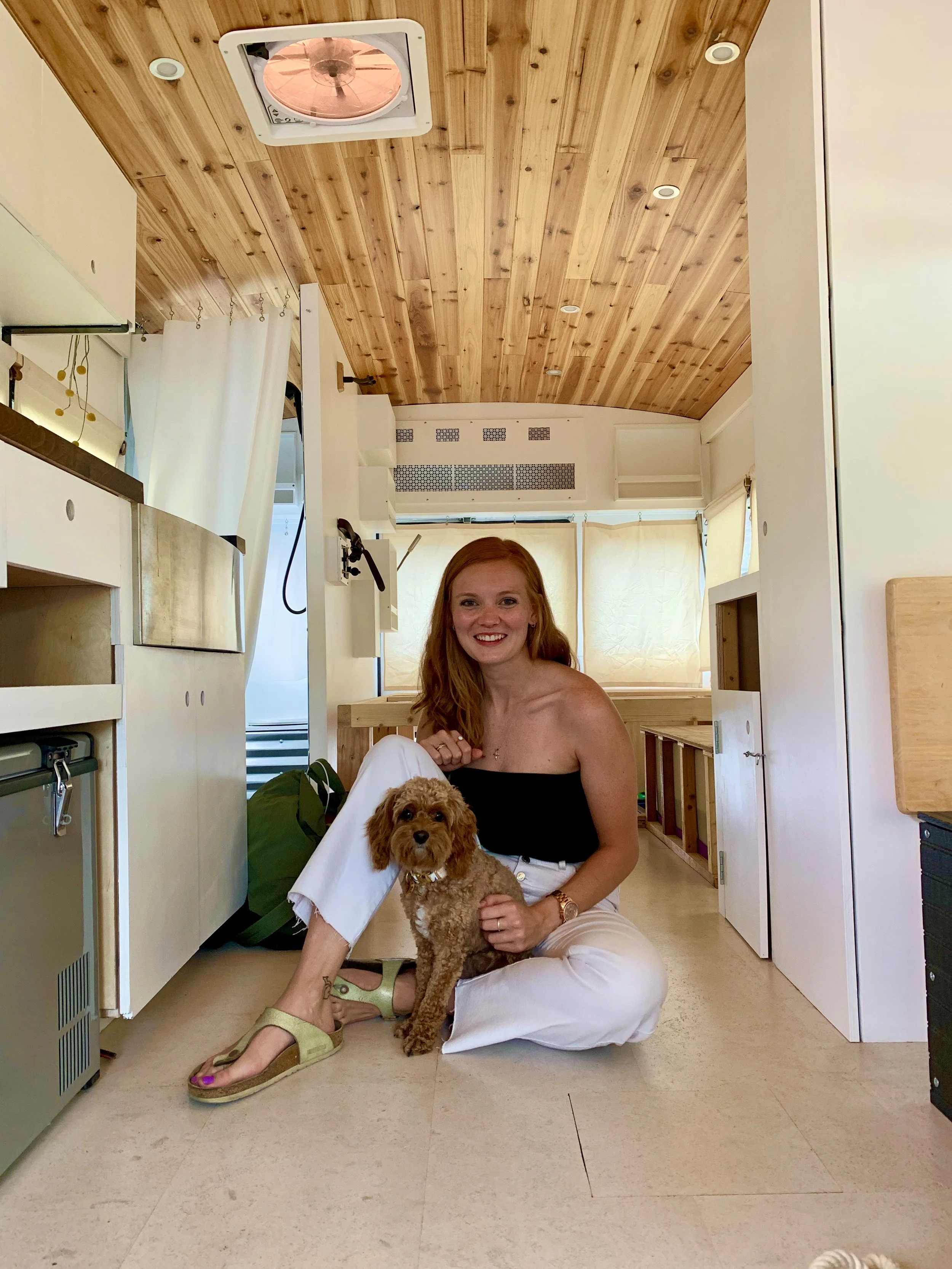 First day with the bus! Santa Cruz, California, July 31, 2021