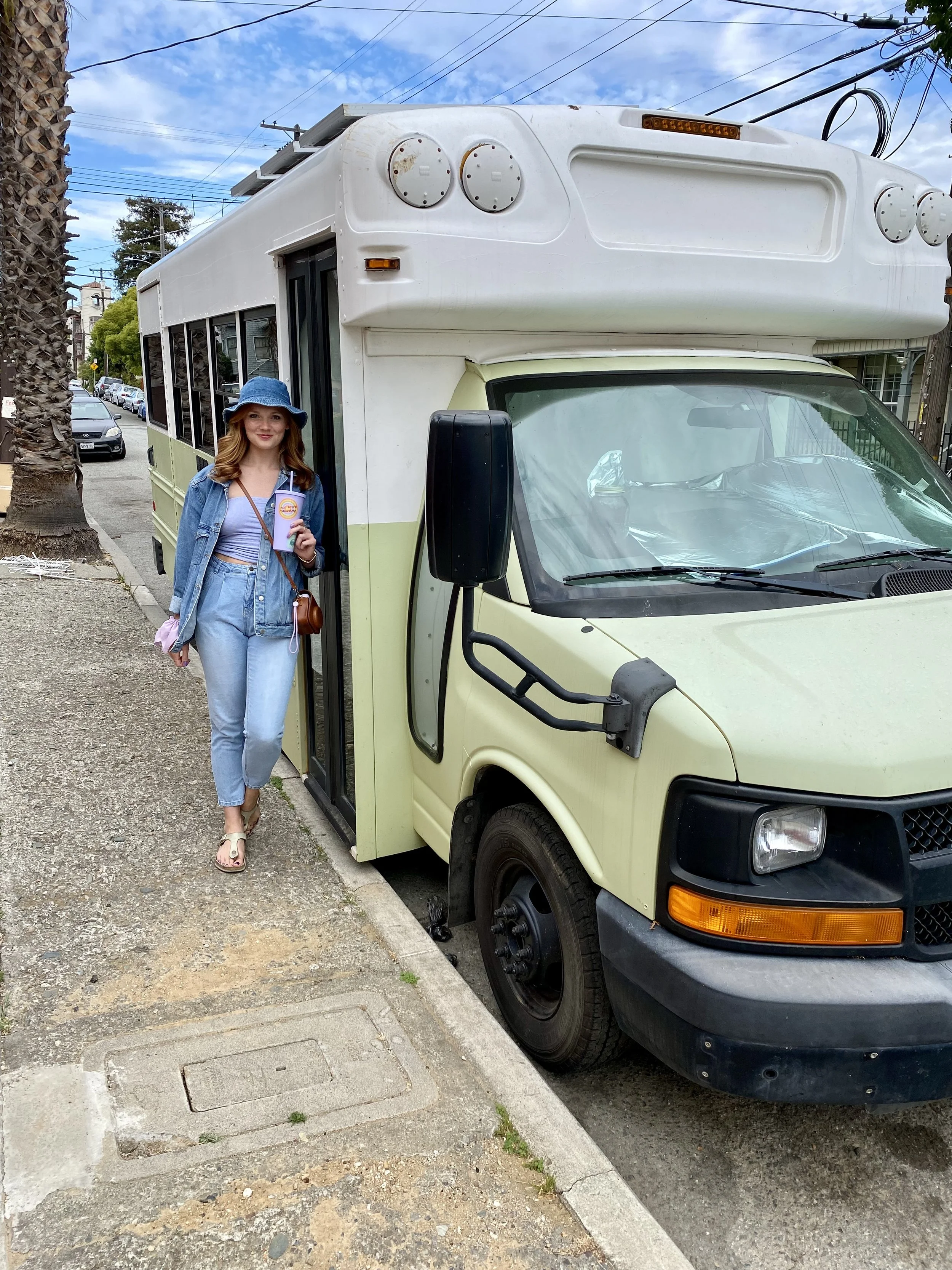 Parked at Daniel's house, Oakland California, 2021