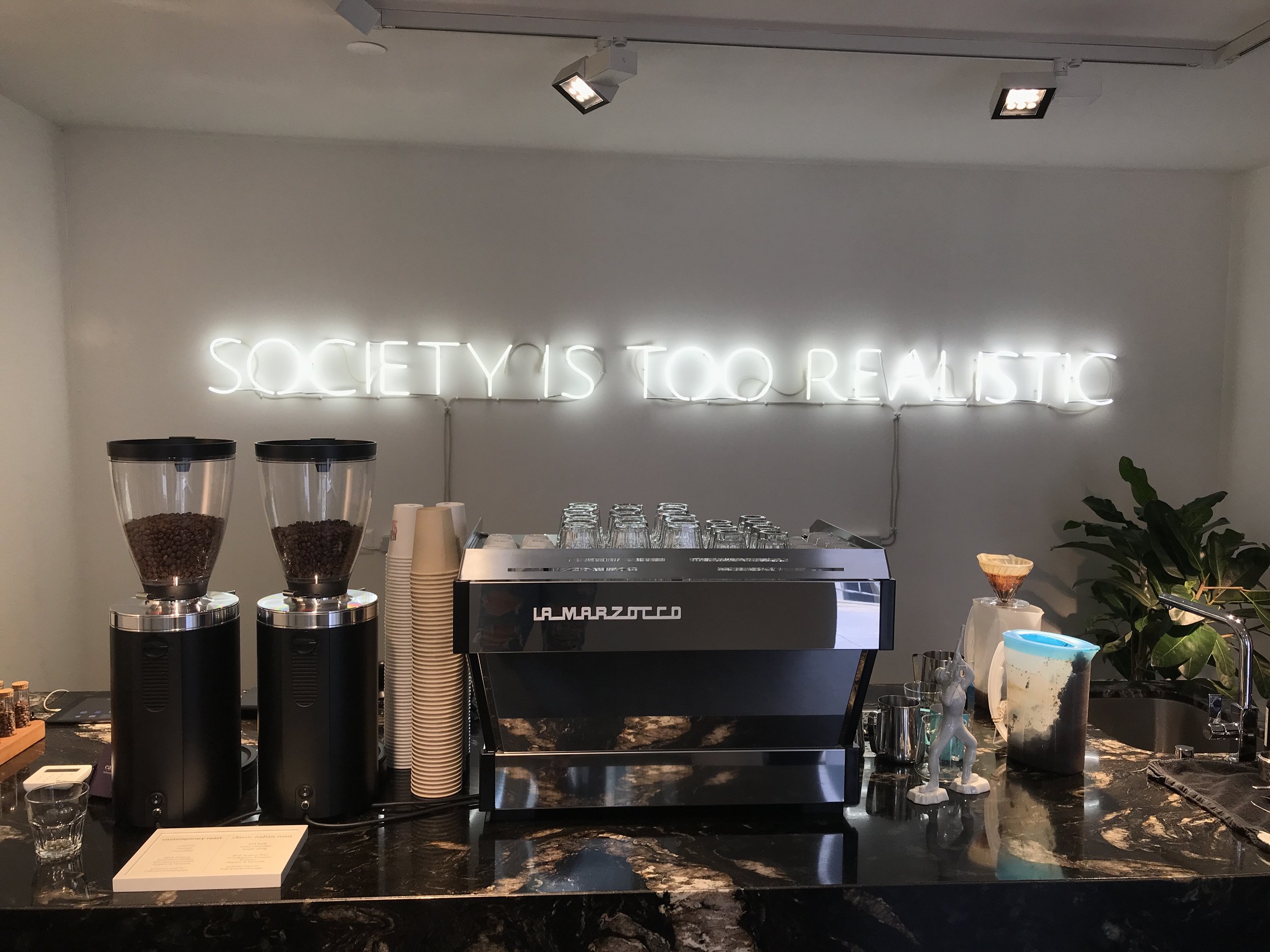 Coffee shop, Zurich, Switzerland, 2022