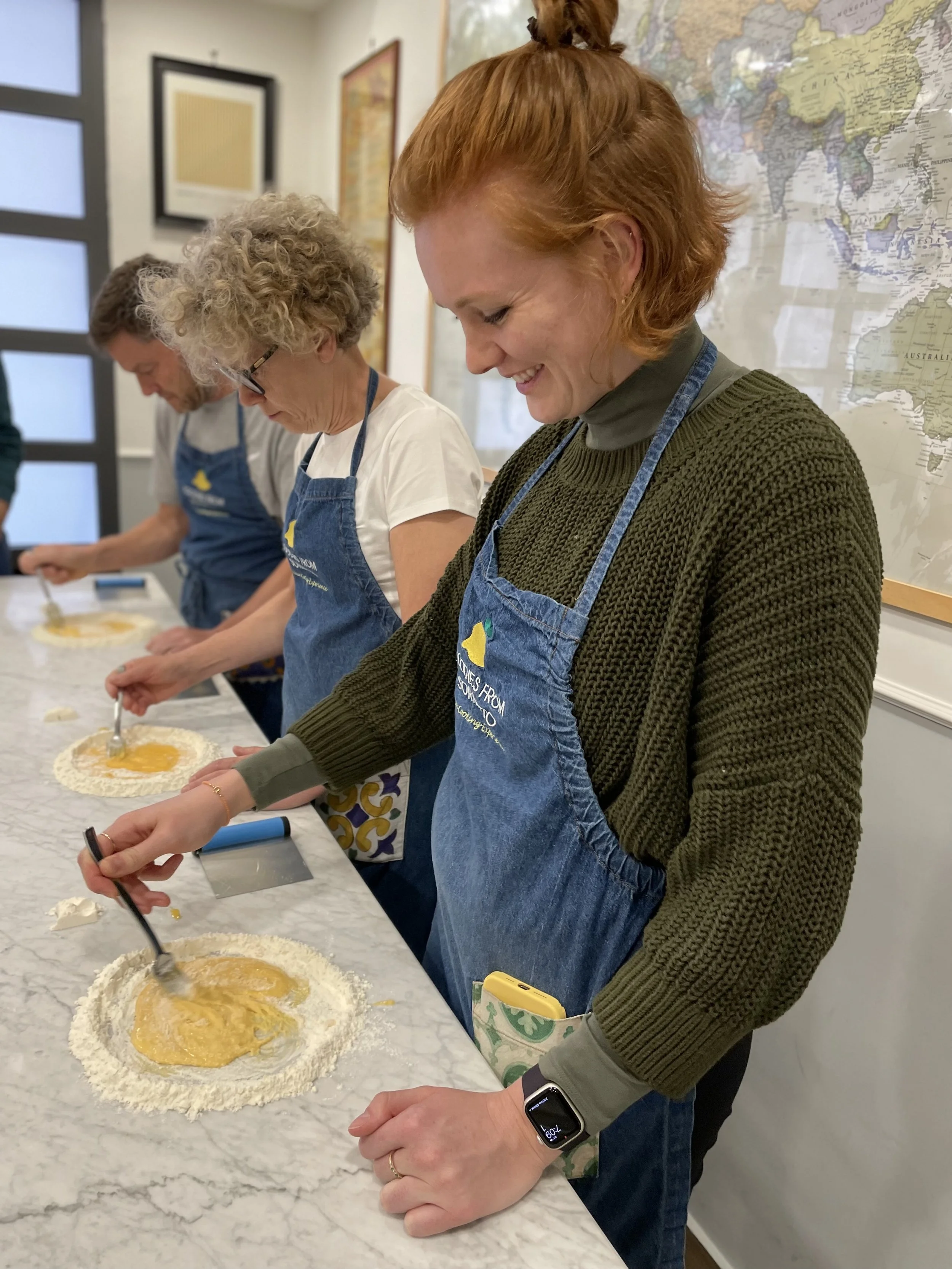 Pasta class, Sorrento Italy, 2023