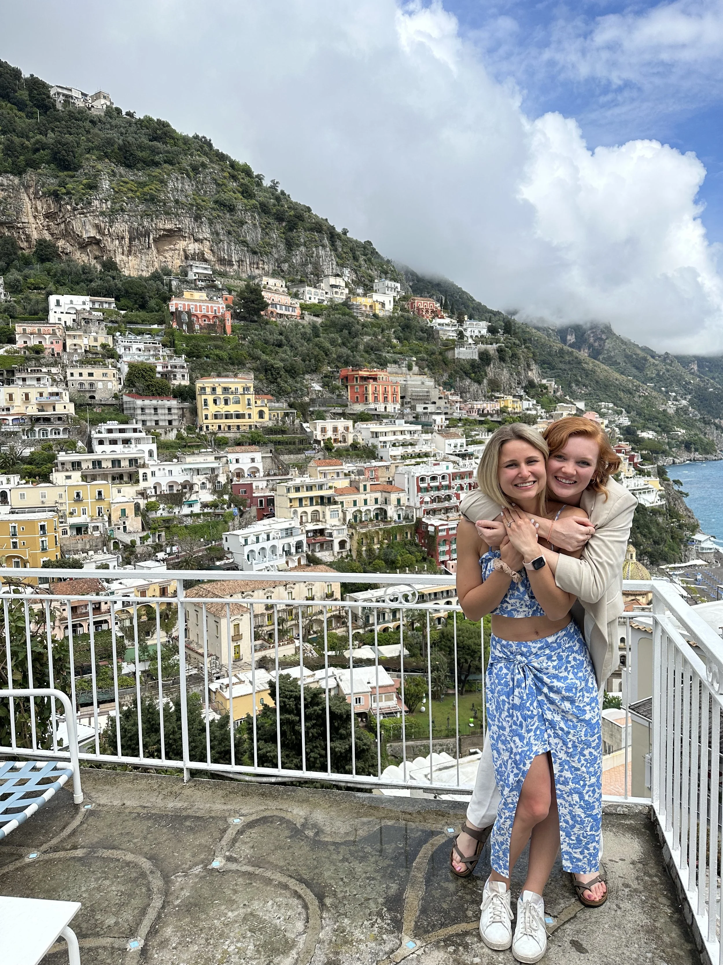 Best buds 🤍 Positano, Italy, 2023