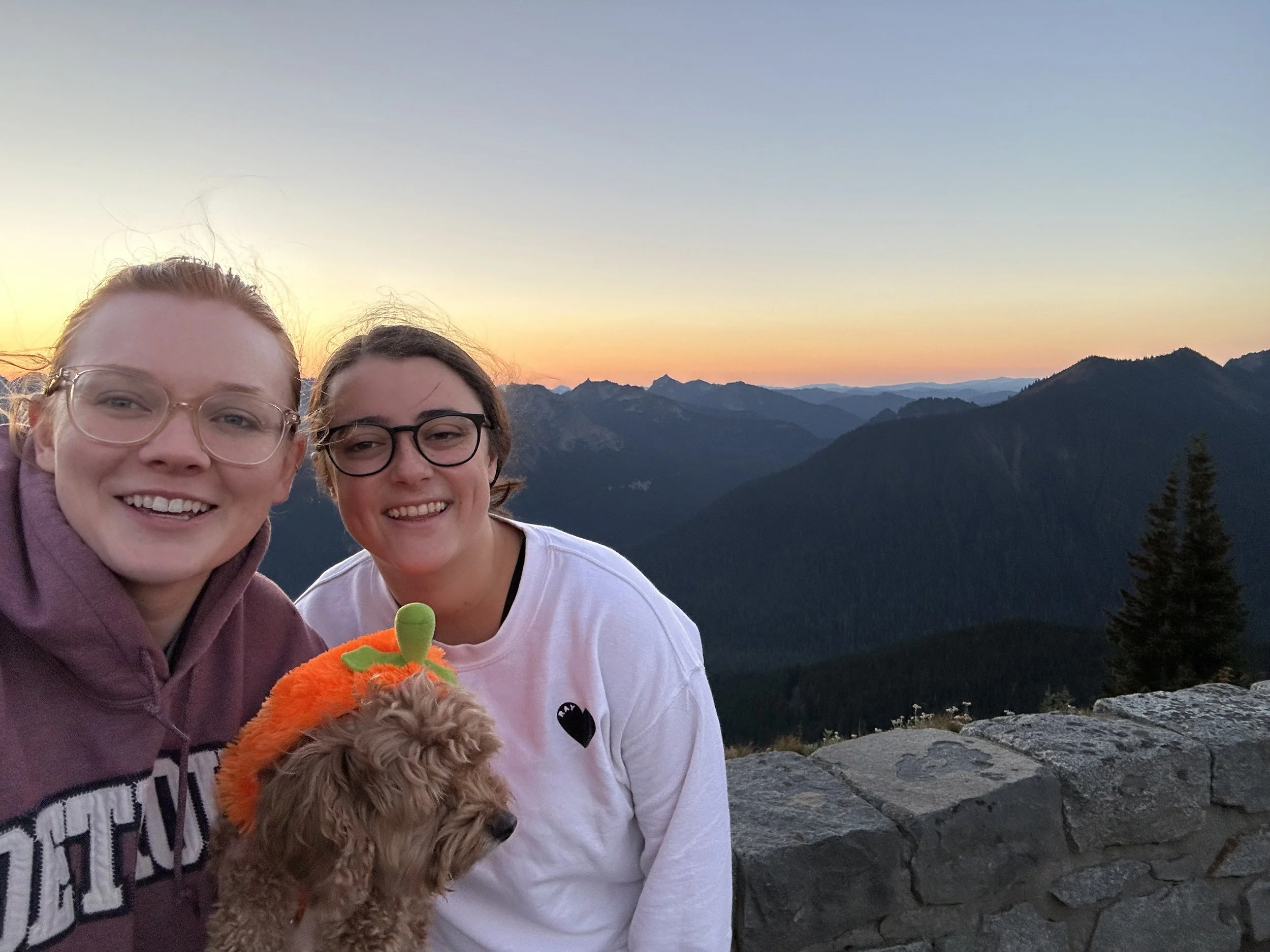 First camping trip in Washington with Isabella, 2023