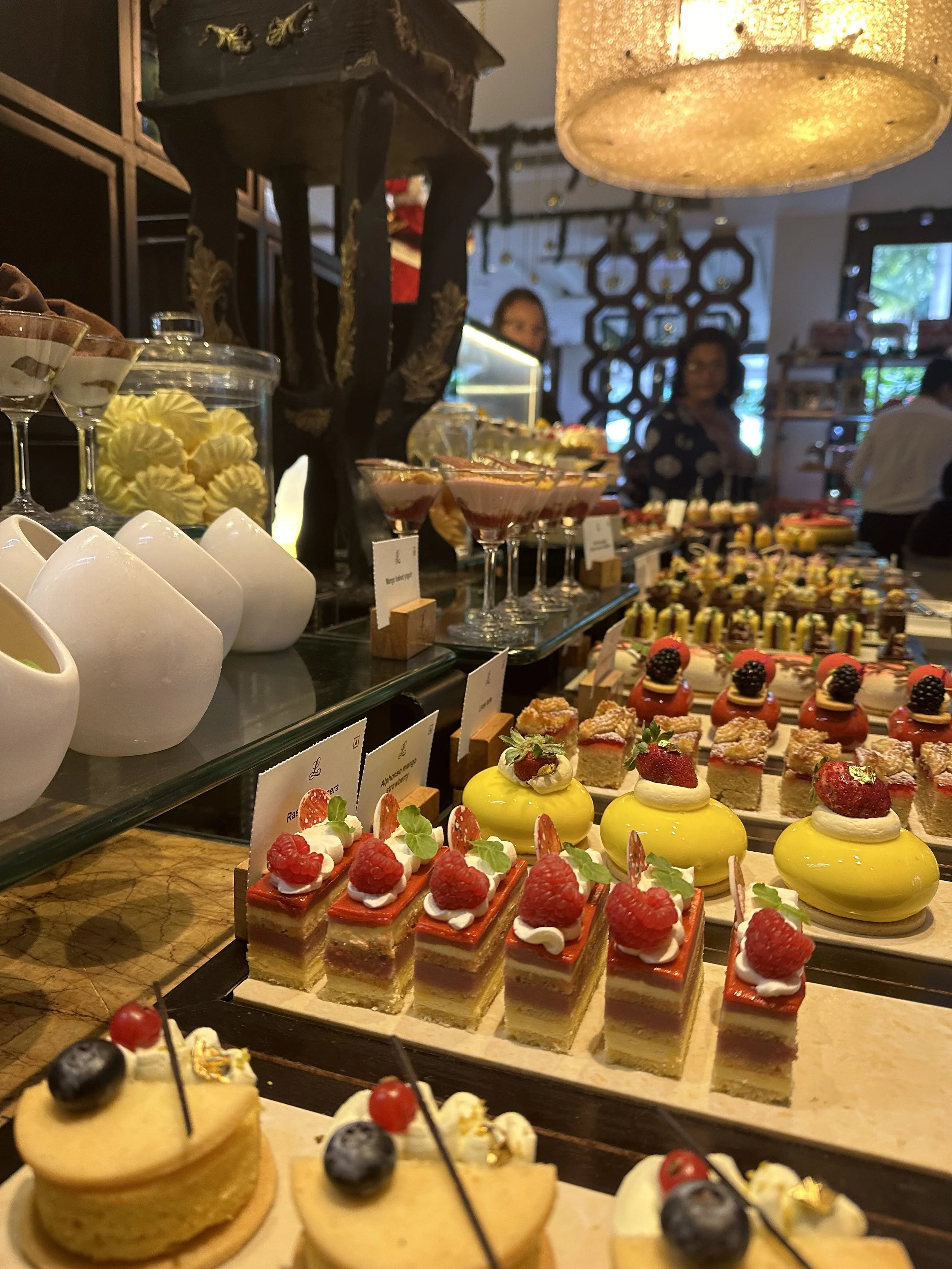 Buffet at Leela Palace, Bangalore, India, 2023