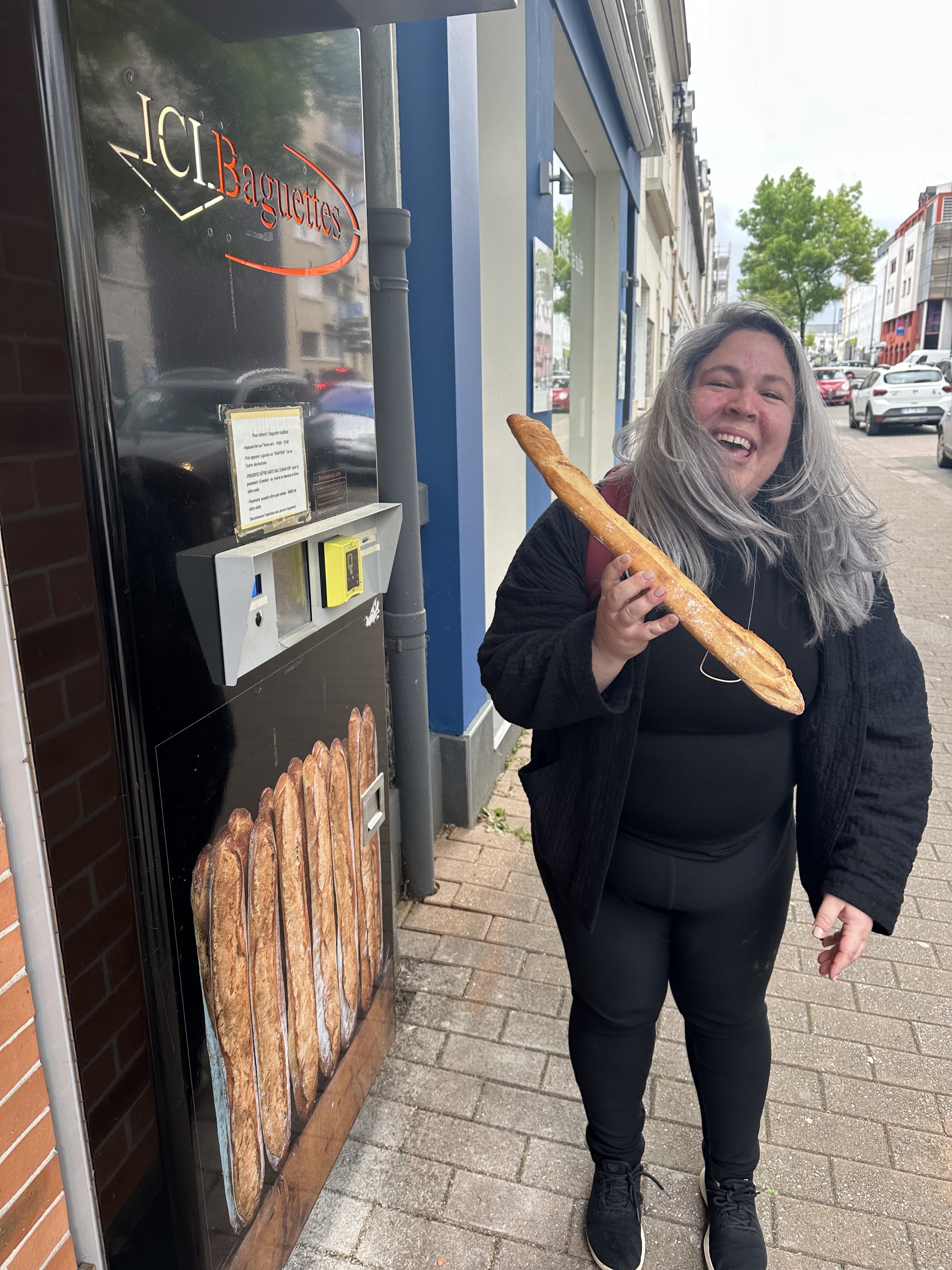 Baguette Vending Machine, Versailles, 2024