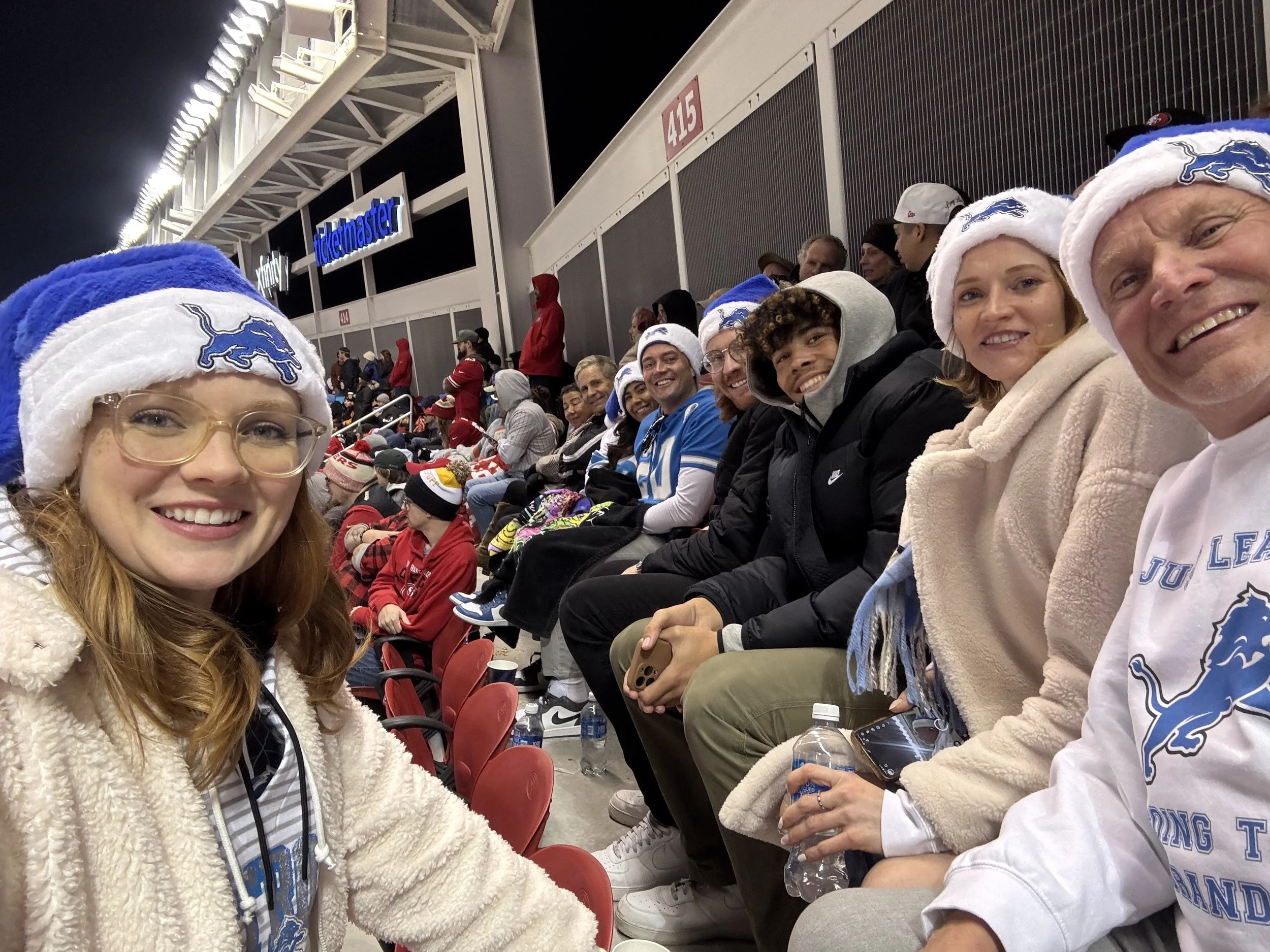 Lions vs 49ers, San Francisco, CA, 2024