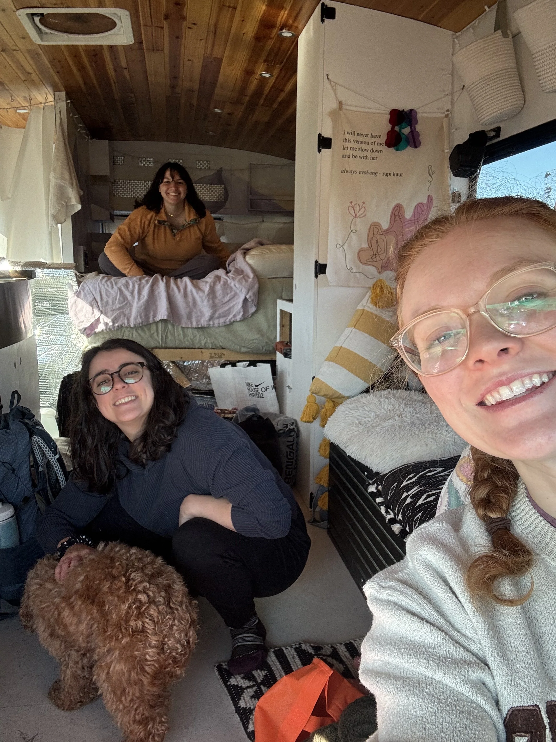Girls weekend in the bus, Washington, 2025