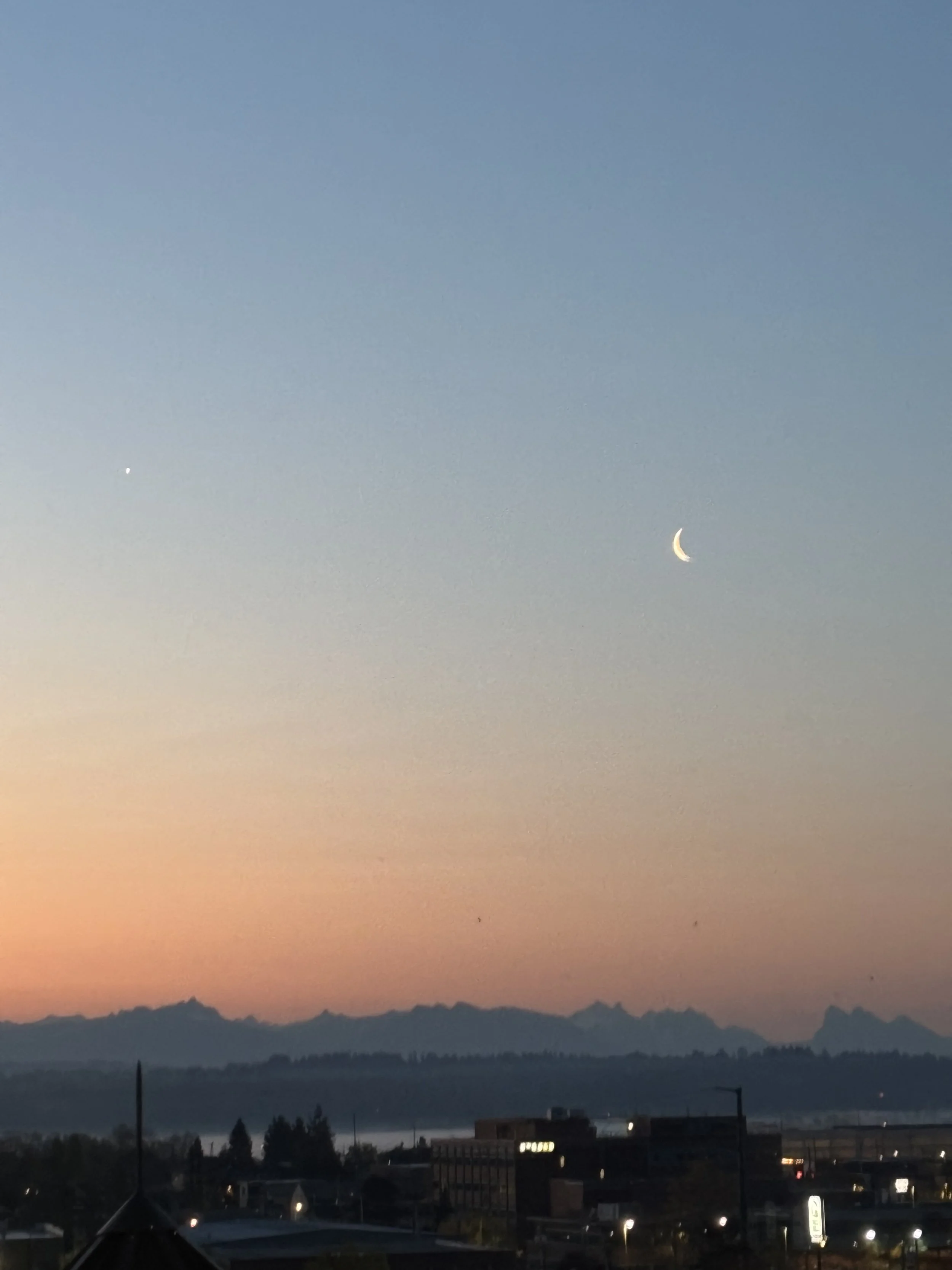 View from my apartment, Everett, 2025