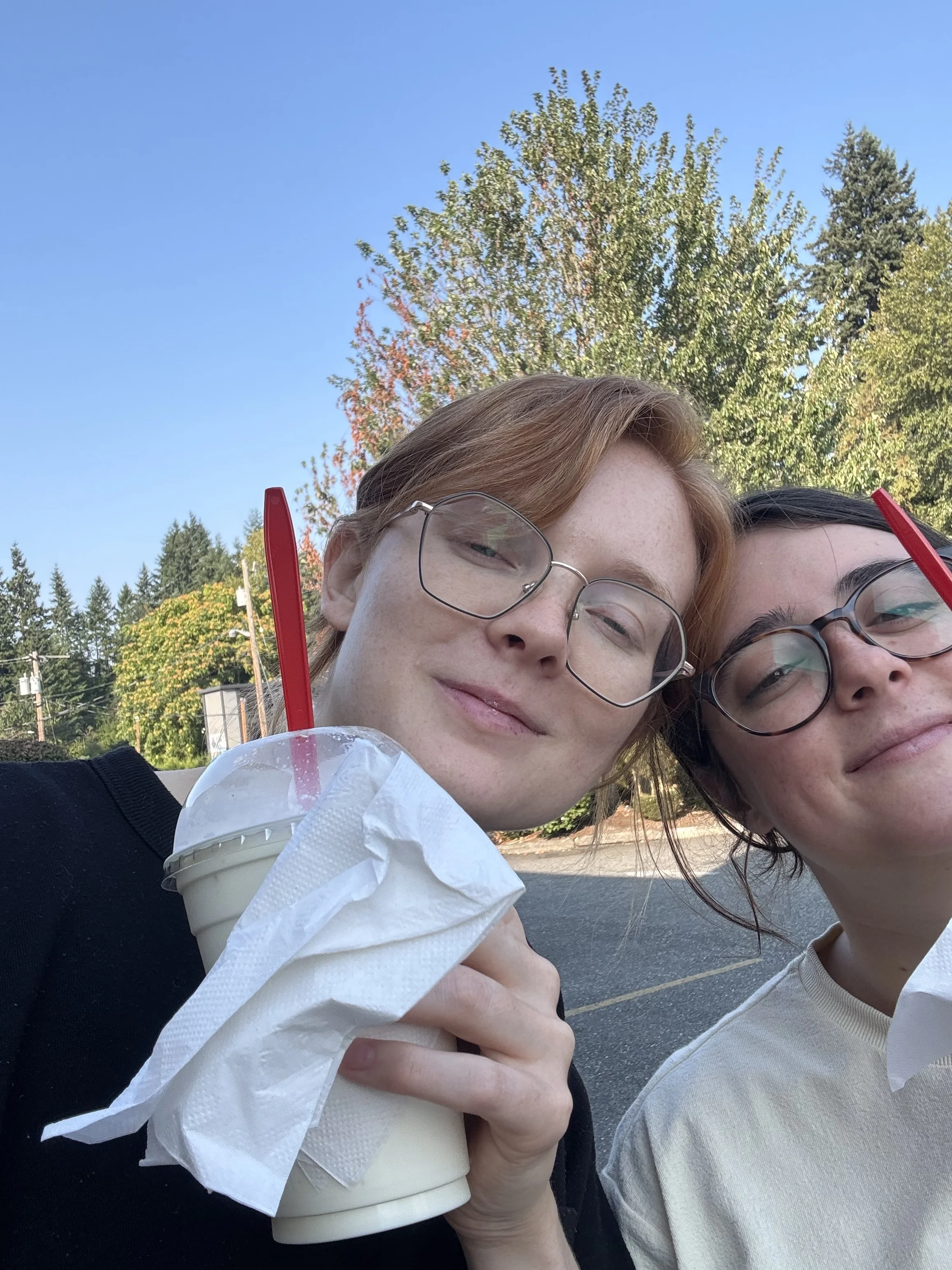 Post wisdom-tooth removal ice cream, Everett, 2025