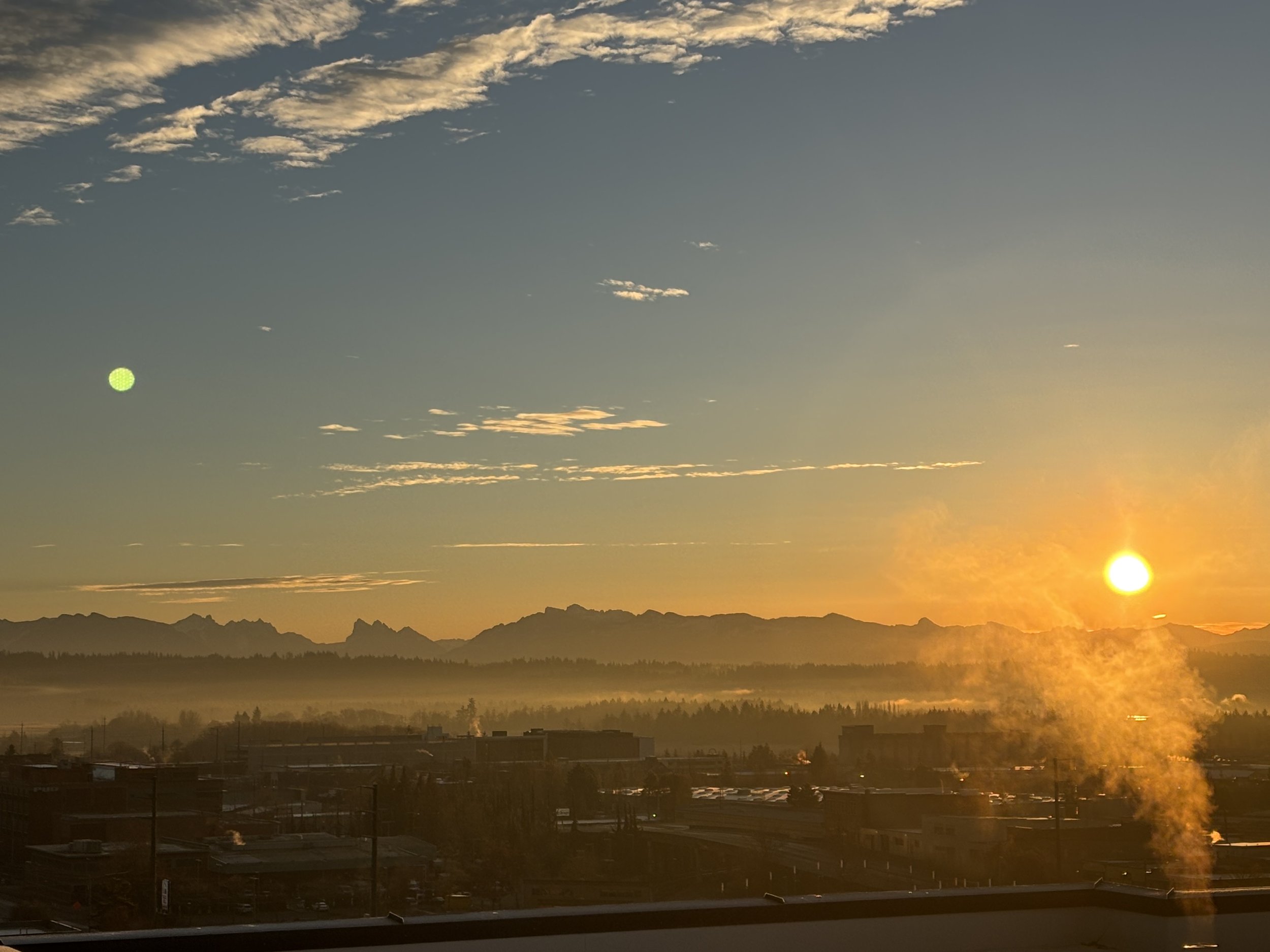 Last views from my apartment, Everett, 2025