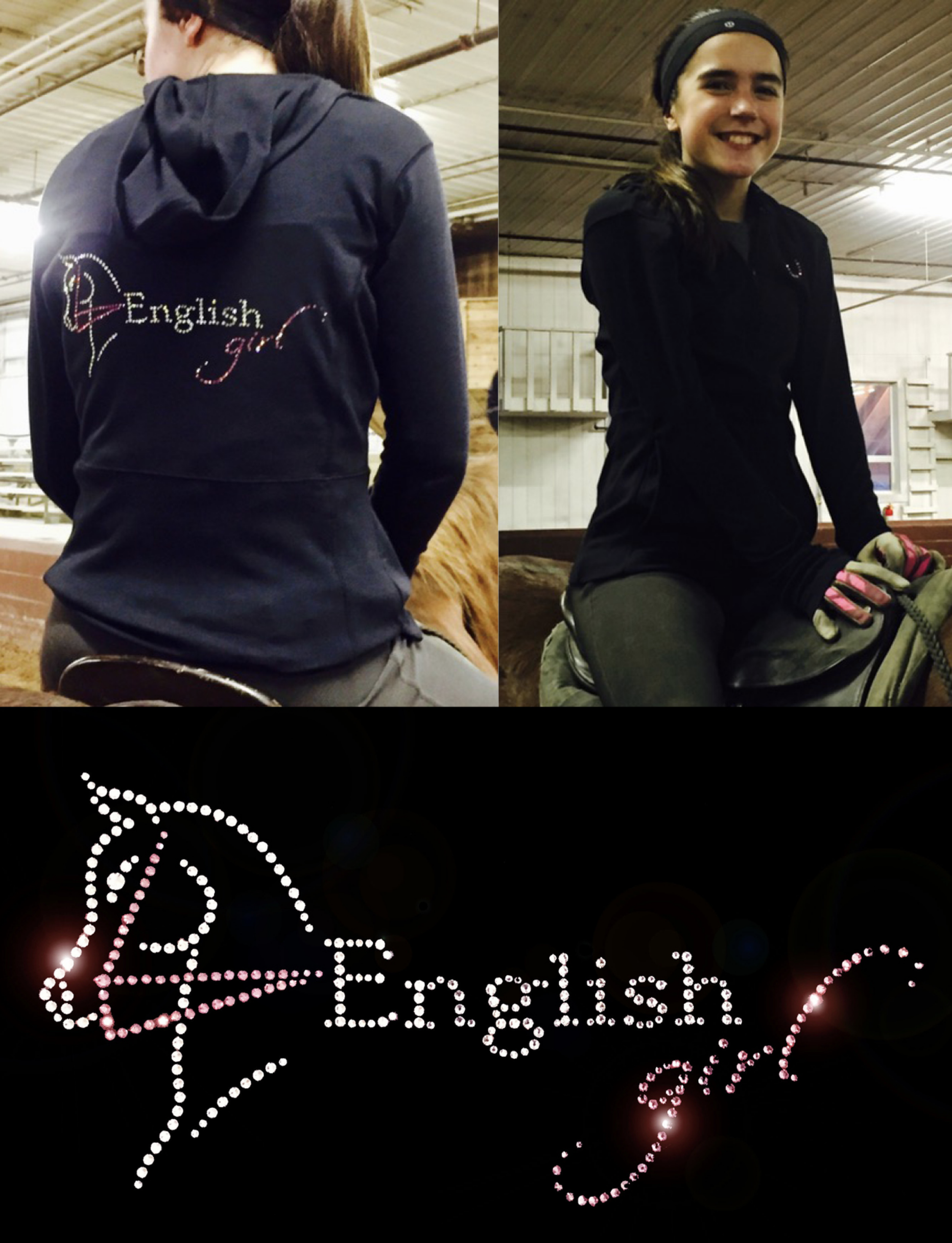 English Girl hoodie