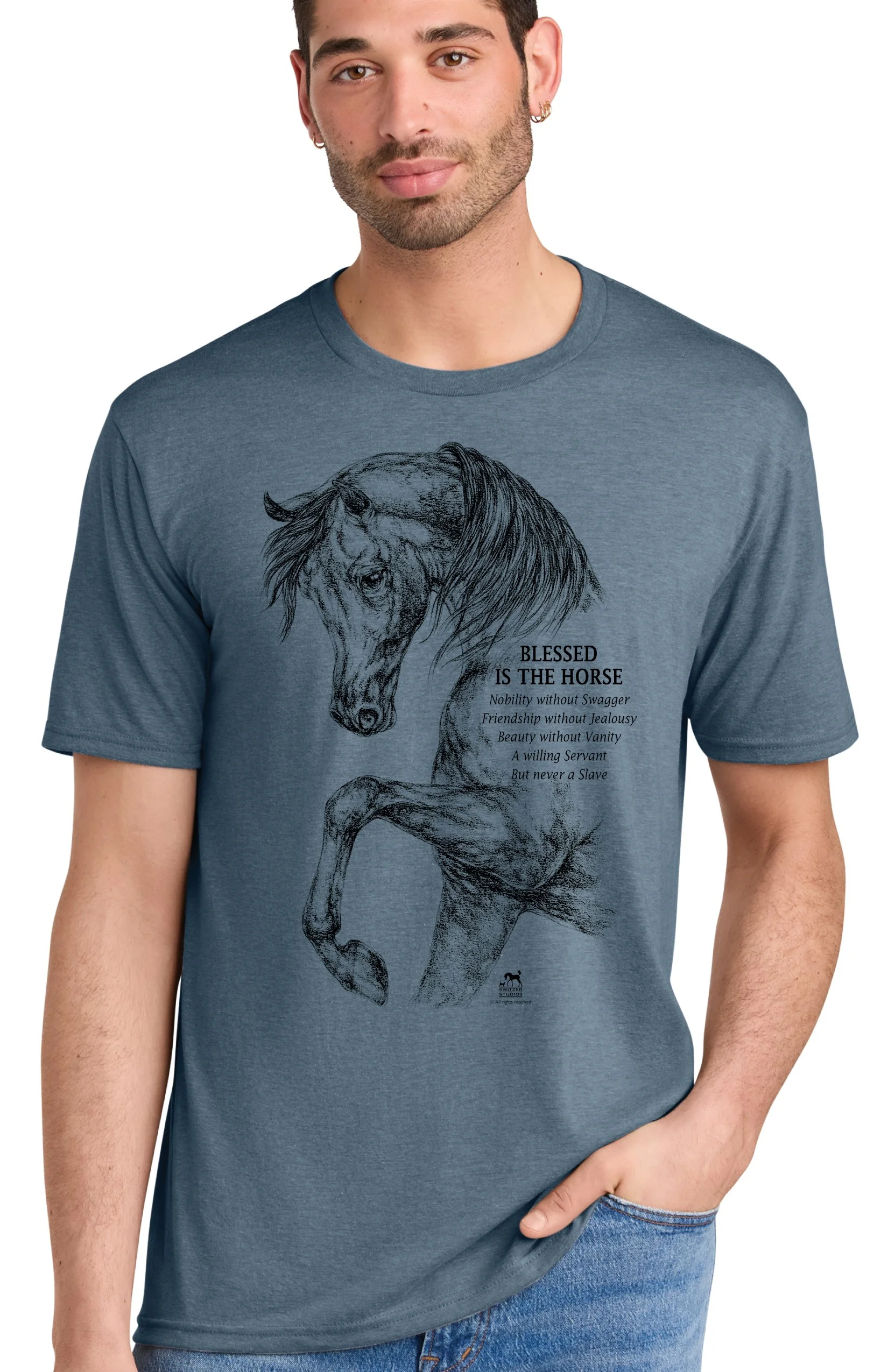NEW! BLESSED IS THE HORSE