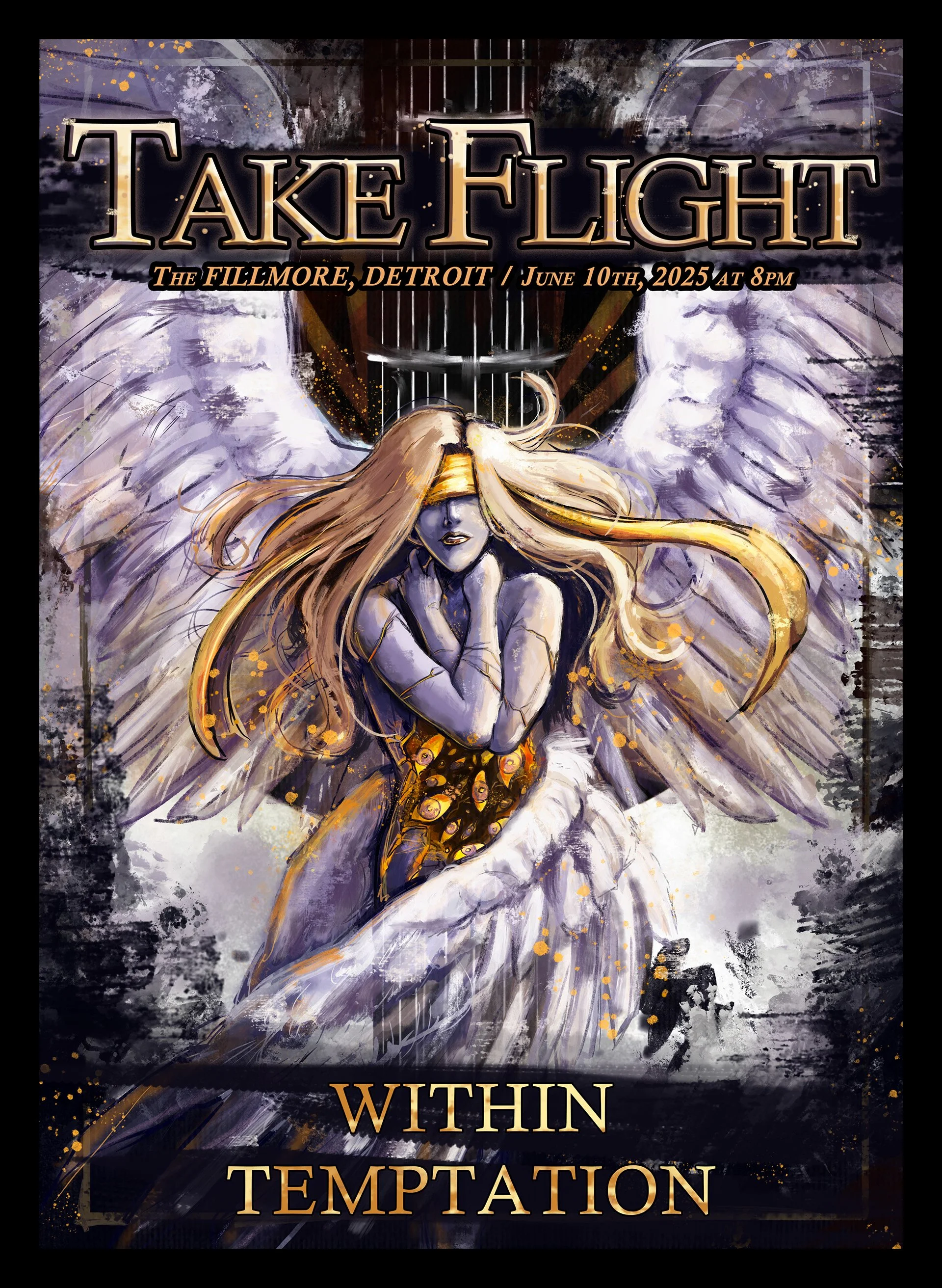 take flight - gig poster