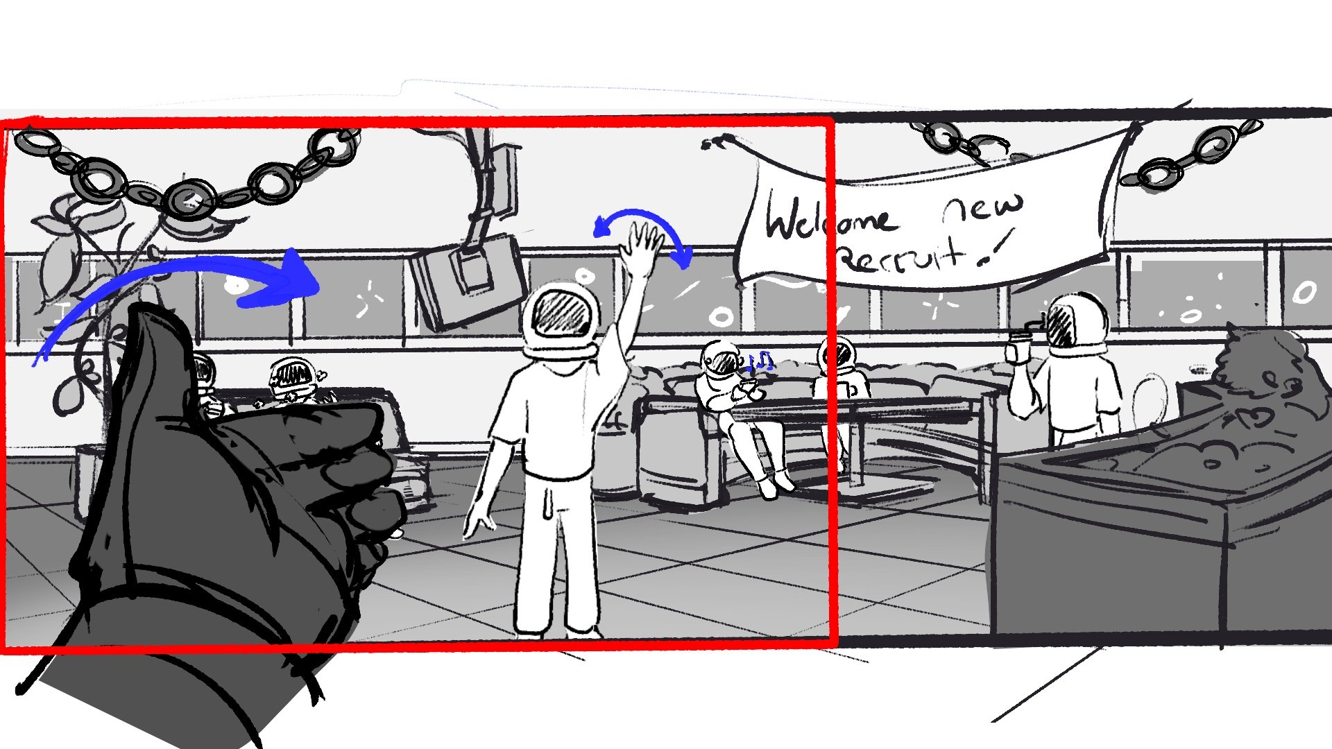 Project Star Gazer - Storyboards