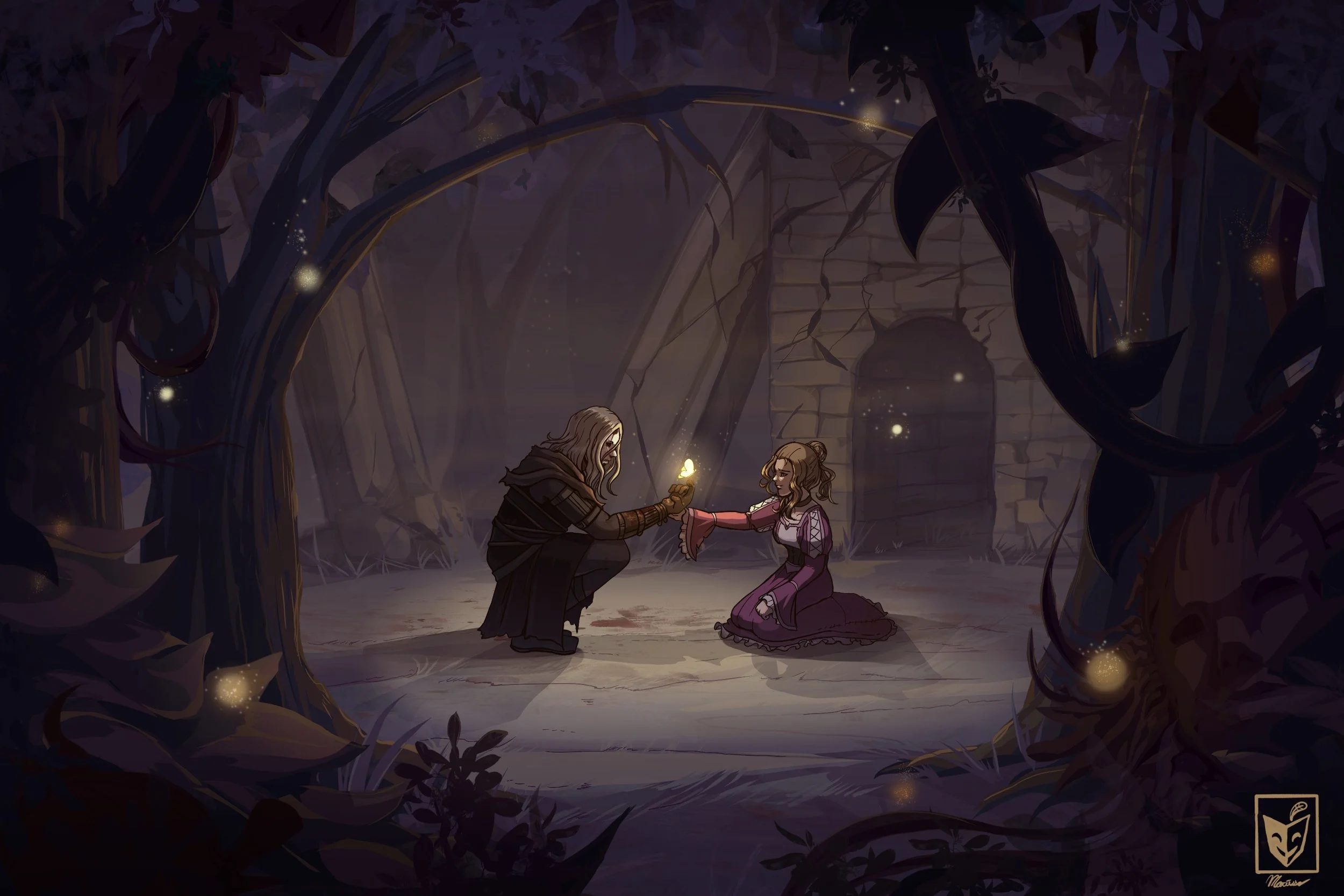 evi- concept art
