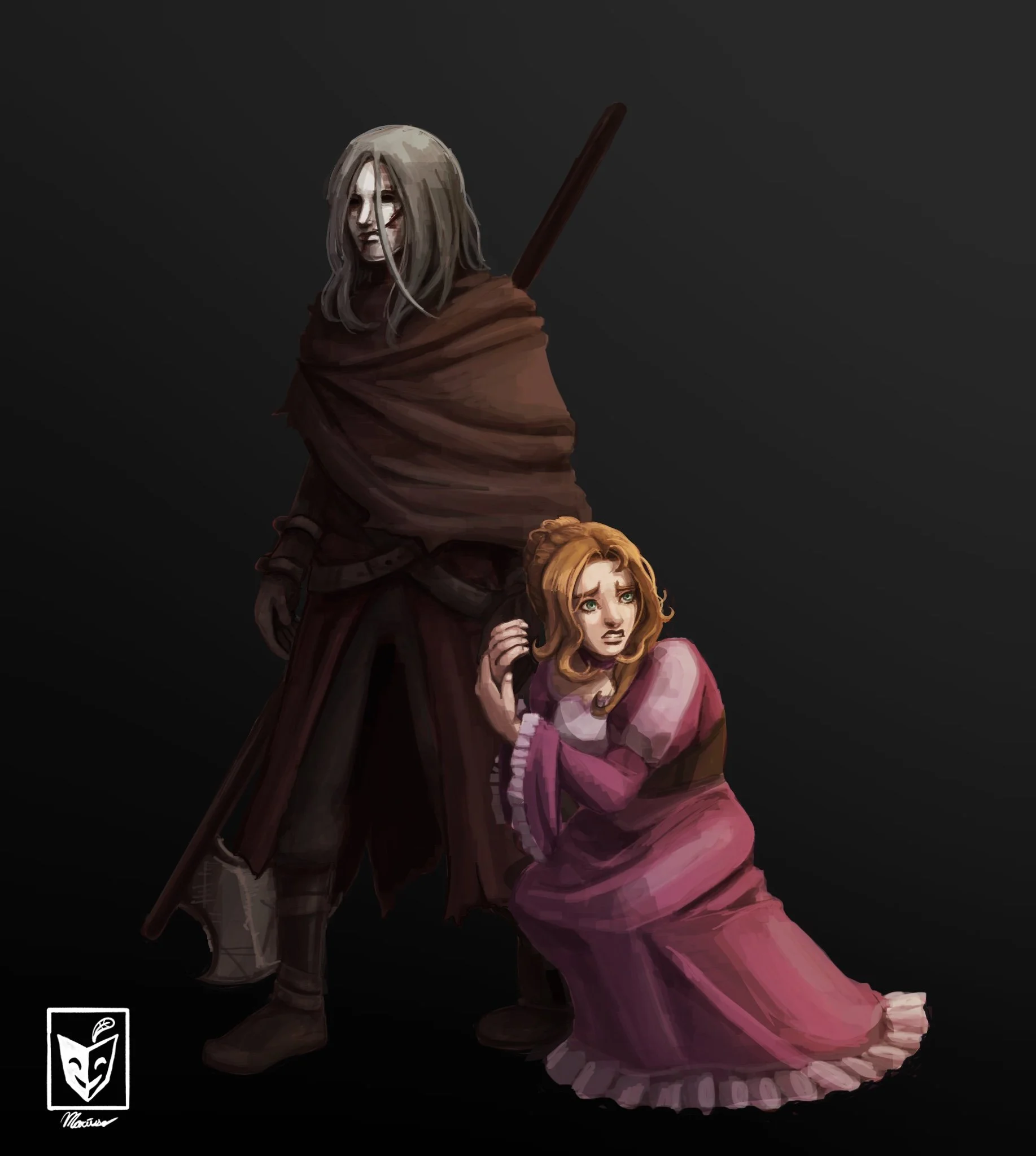 aulane and evi - key art