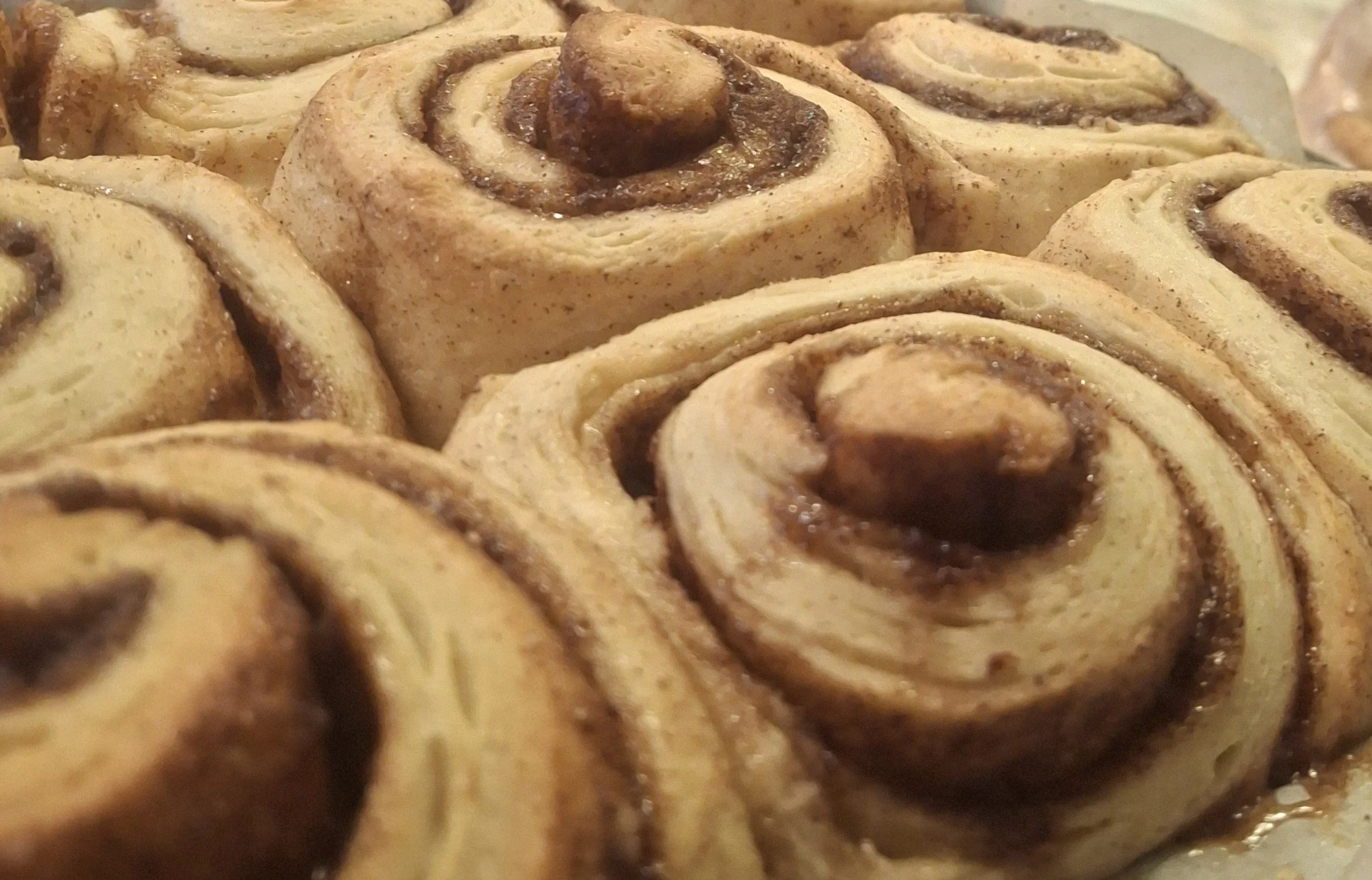 Saturday Morning Rolls (Cinnamon Roll)- Full Pan of 9 Rolls!
