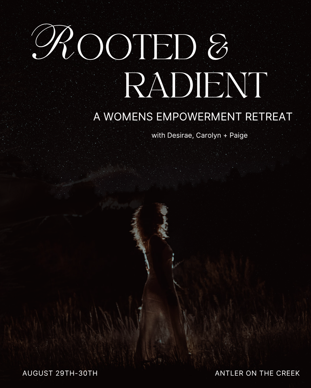 Rooted & Radiant - Women's Empowerment Retreat 