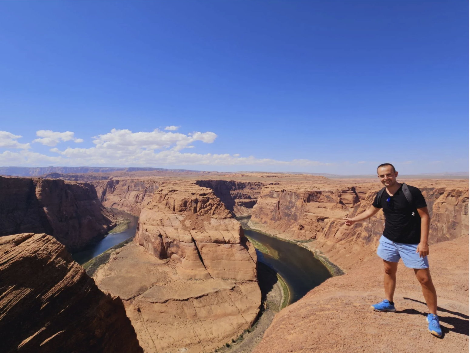 Juanjo en Horseshoe Bend