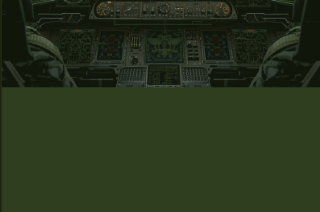 Aircraft cockpit interior with multiple control panels and displays from the pilot's perspective.