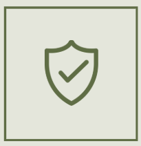 Security shield icon with checkmark