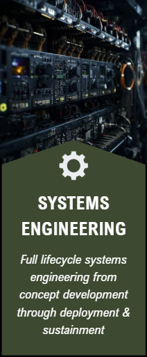 Rack of audio or radio equipment in a server room