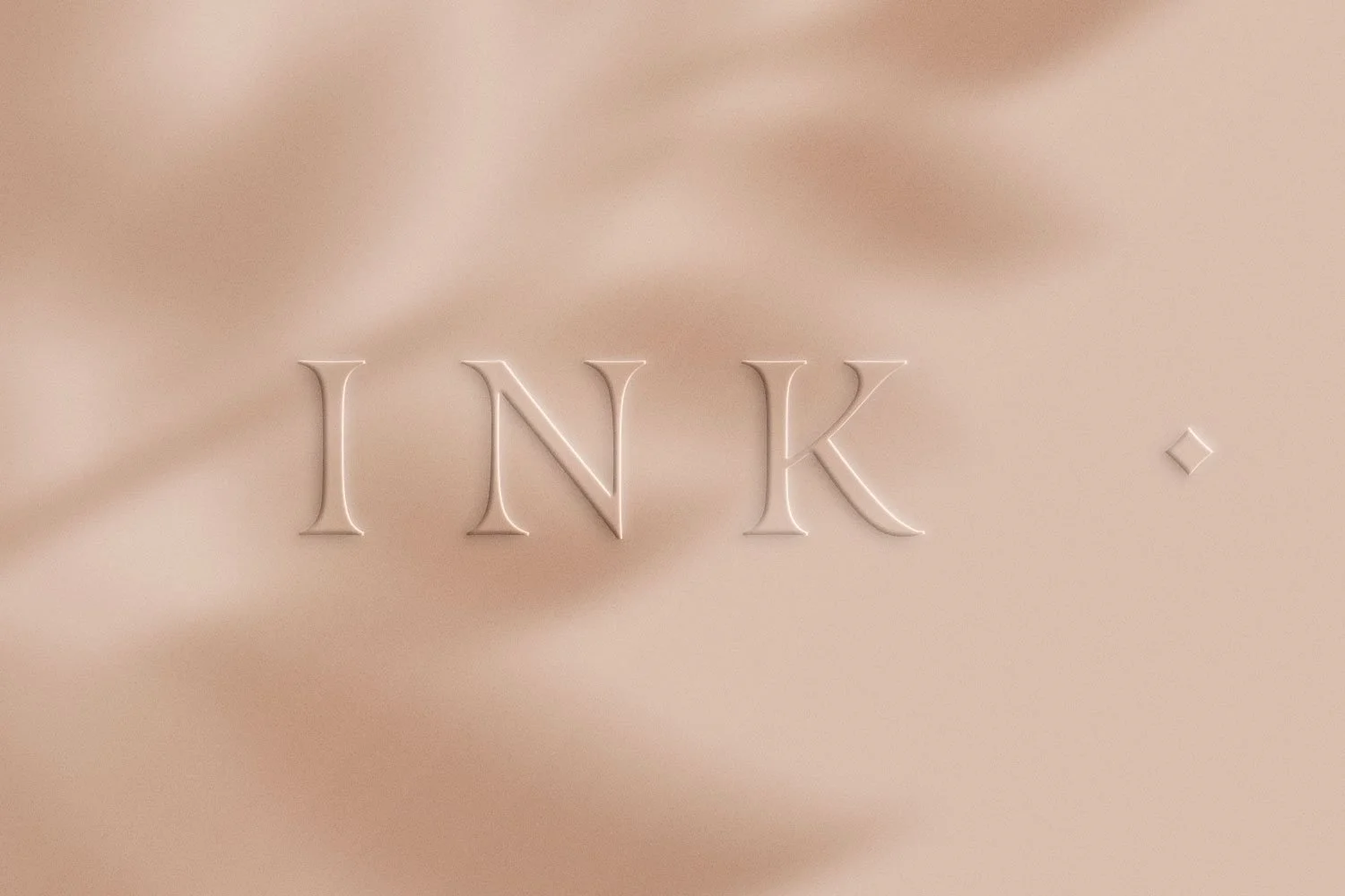 Close-up of typography from the Natasha Carr brand identity, featuring an elegant serif wordmark designed by PMDN Creative.