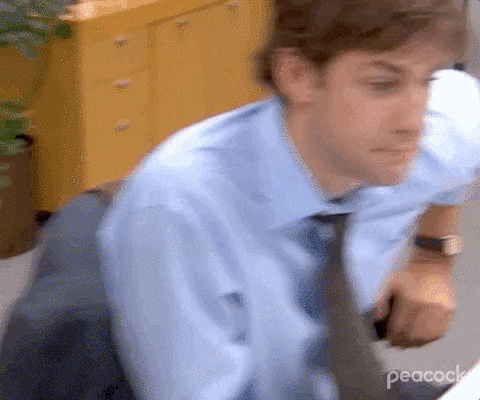 Reaction GIF illustrating the feeling of not knowing what to expect before booking a discovery call.
