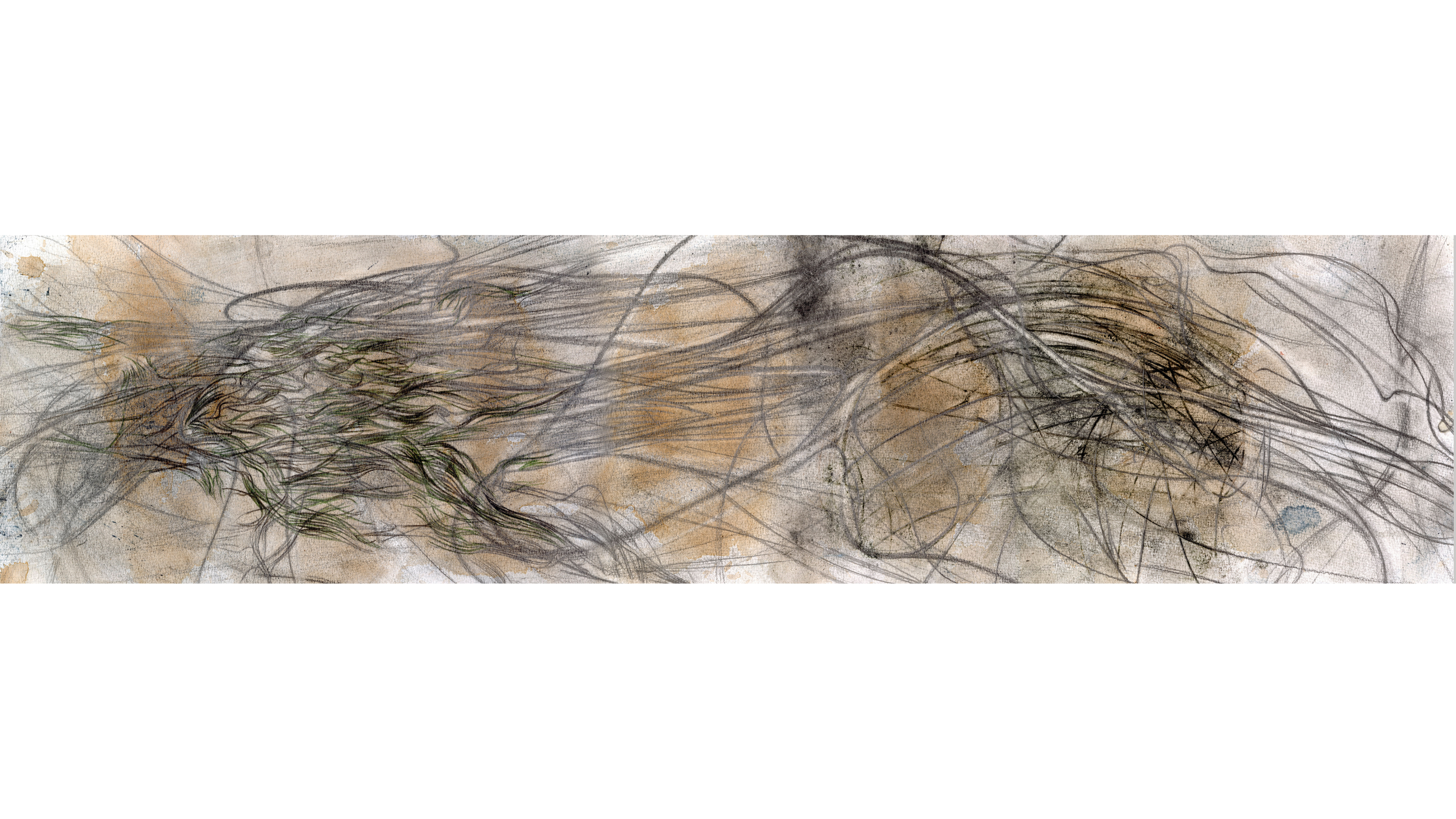 © MARCIA KURE: Sketch for Menil Wall Drawing Commission, 2021