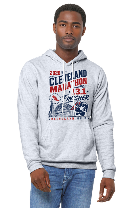 13.1 FINISHER LIGHT GREY HOODIE