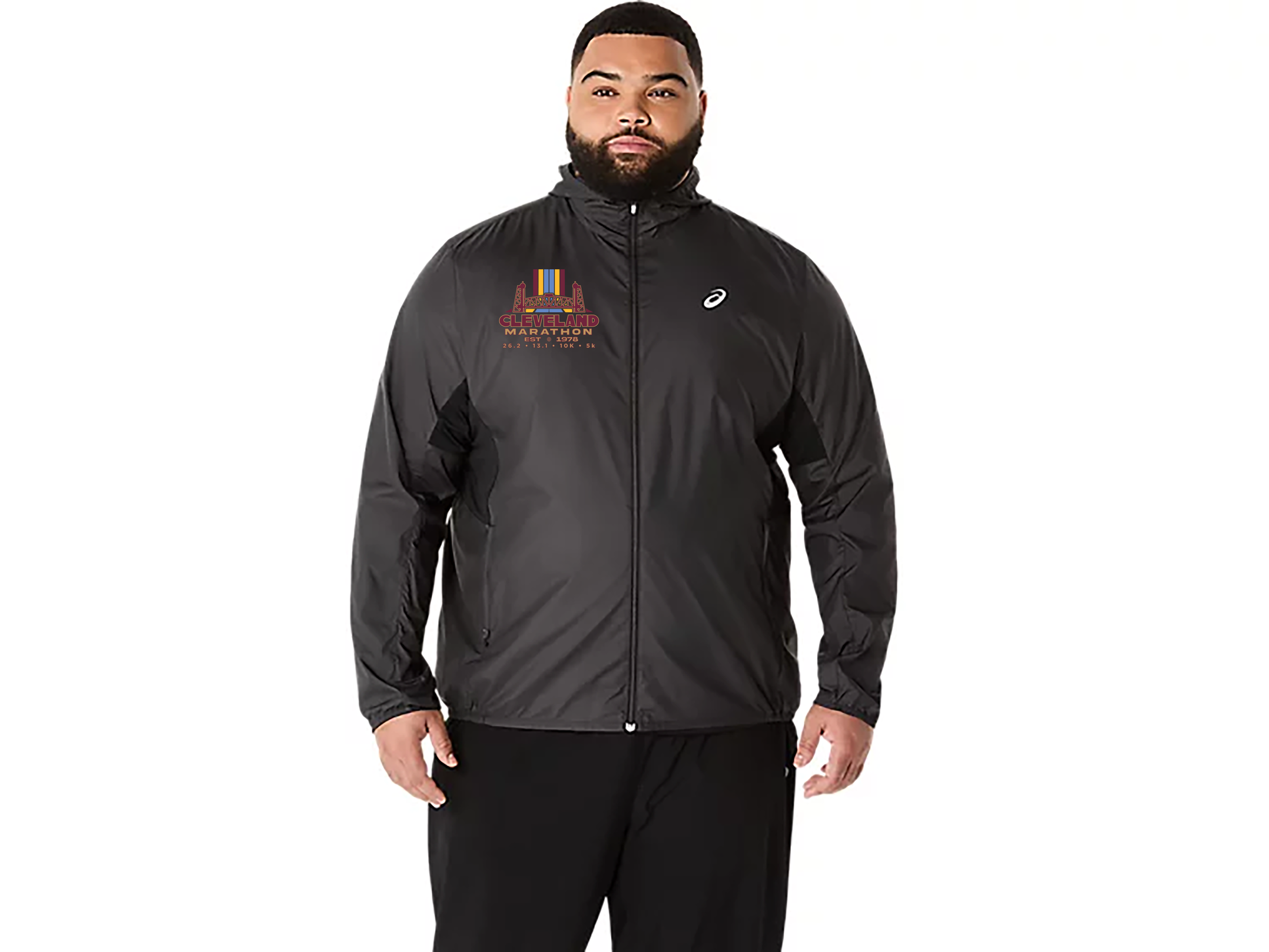 Asics Mens Cleveland Marathon Jacket