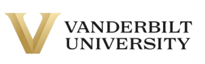 Logo of Vanderbilt University with a stylized gold 'V' and the university's name in black text.