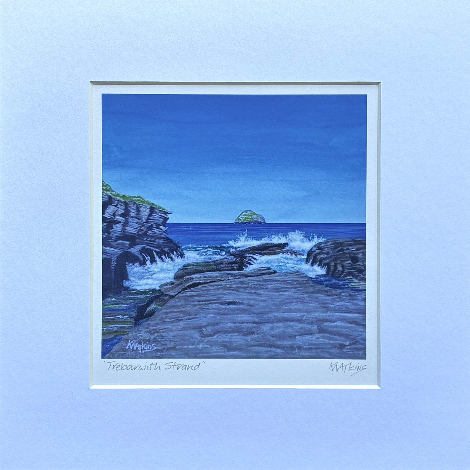 'Trebarwith Strand' Open Edition Print