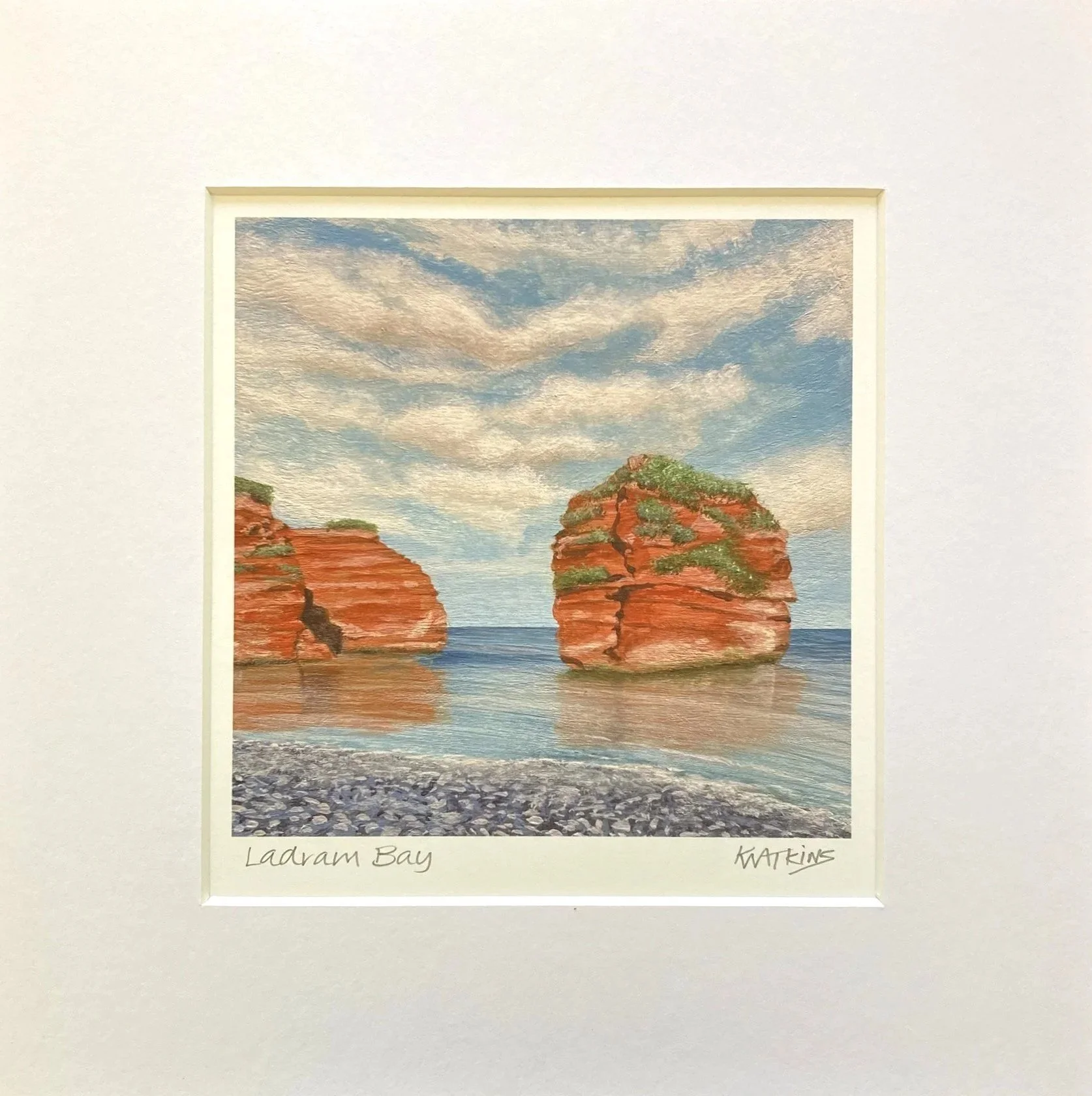 Ladram Bay Open Edition Print