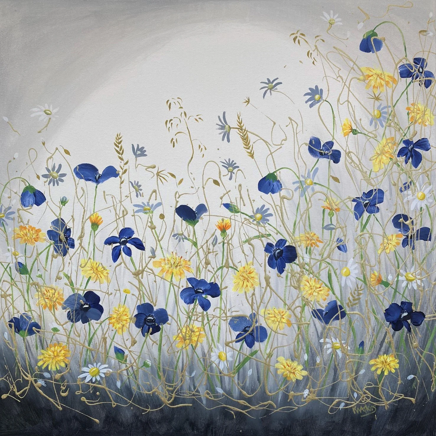 Meadow Bounty Original Painting