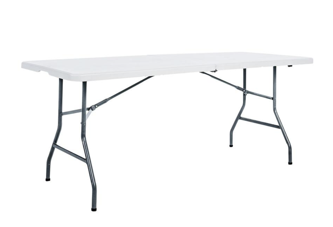 6ft table
$8 ea.