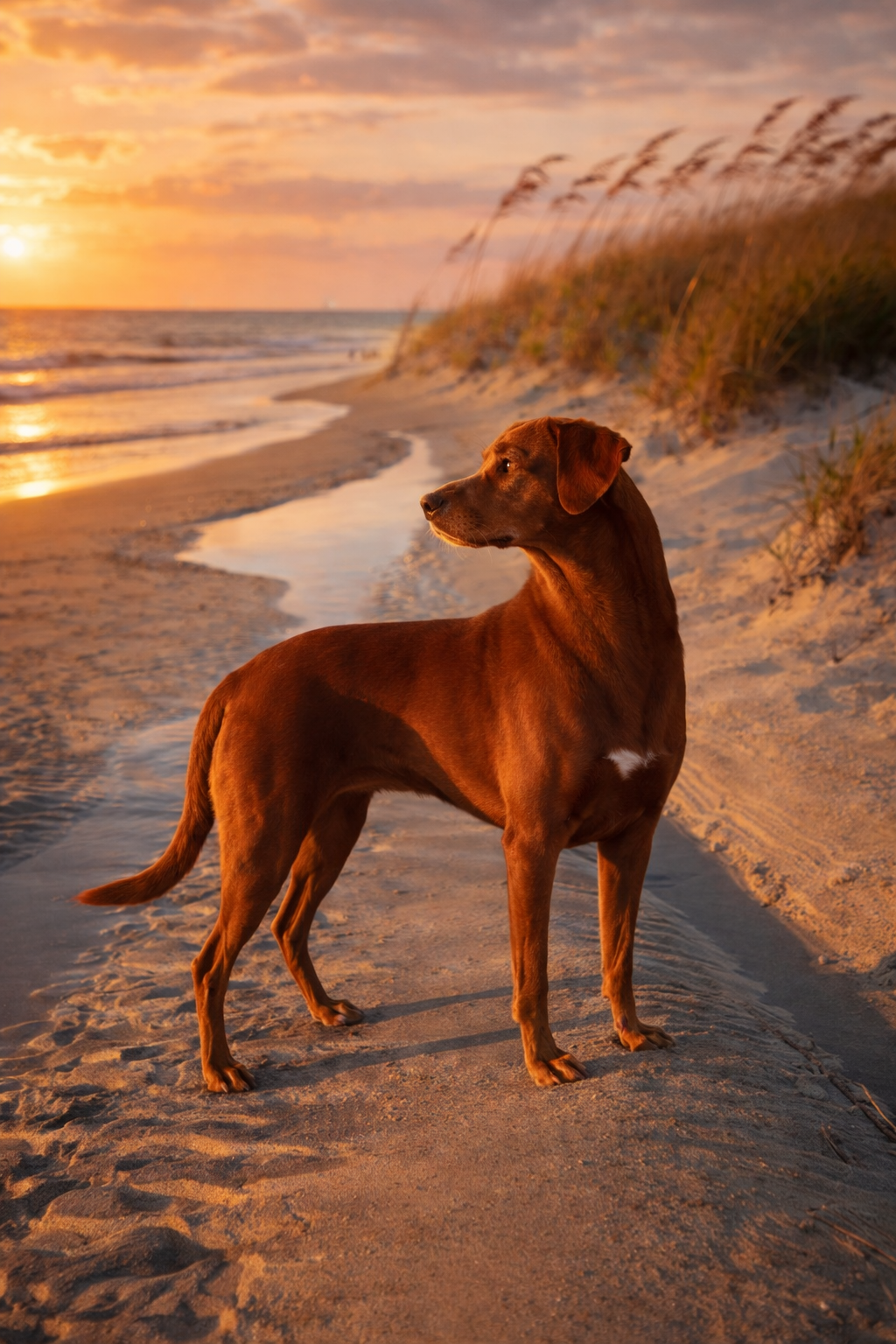 "Moxie" Redbone Hound Mix