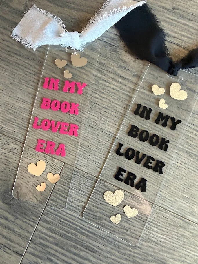 "In My Book Lover Era" Acrylic Bookmark