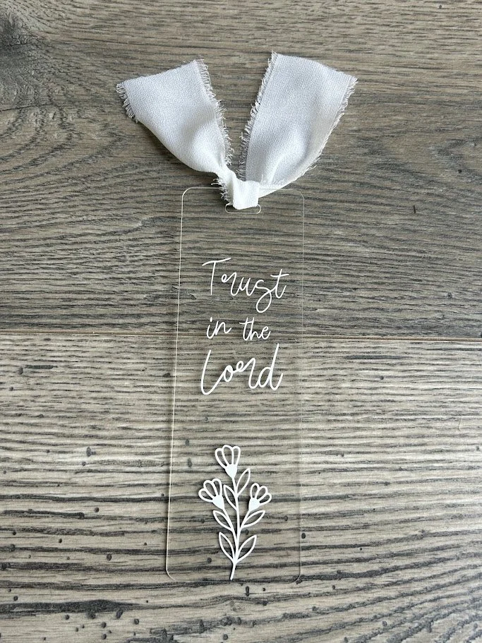 Inspirational, Faith-Based Acrylic Bookmarks