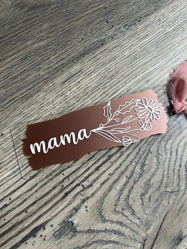 Birth Flower Bouquet Custom Acrylic Bookmark