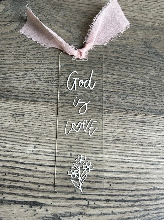 Inspirational, Faith-Based Acrylic Bookmarks