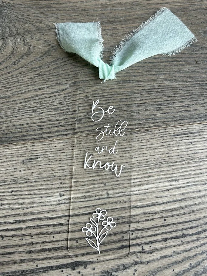 Inspirational, Faith-Based Acrylic Bookmarks