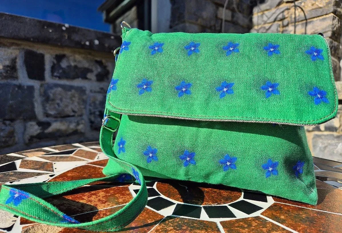 Woven Motion Signature Linen Bag - Made to Order