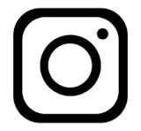 Instagram logo with a stylized camera icon inside a rounded square