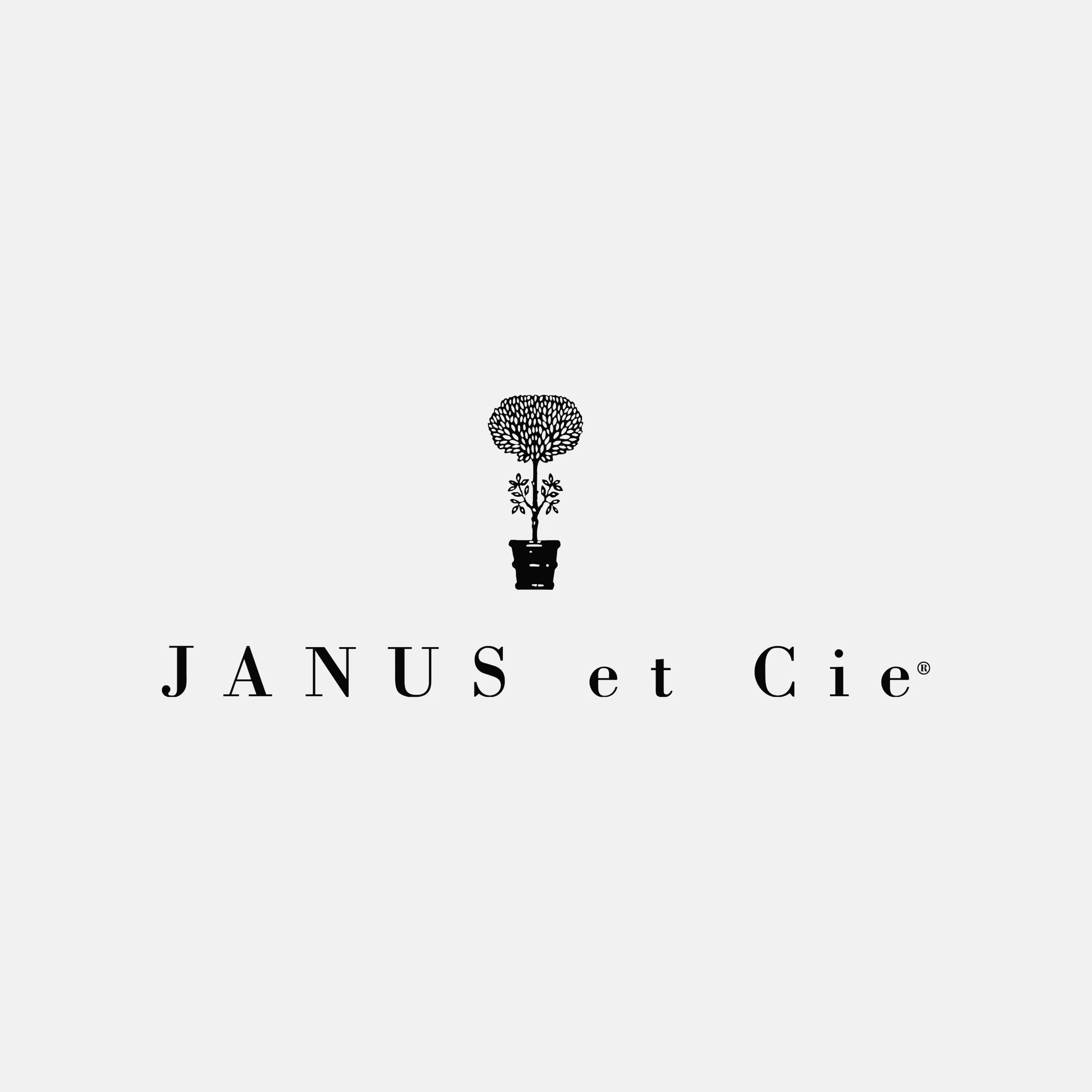 Logo with a stylized potted plant and the text 'JANUS et Cie' beneath it.
