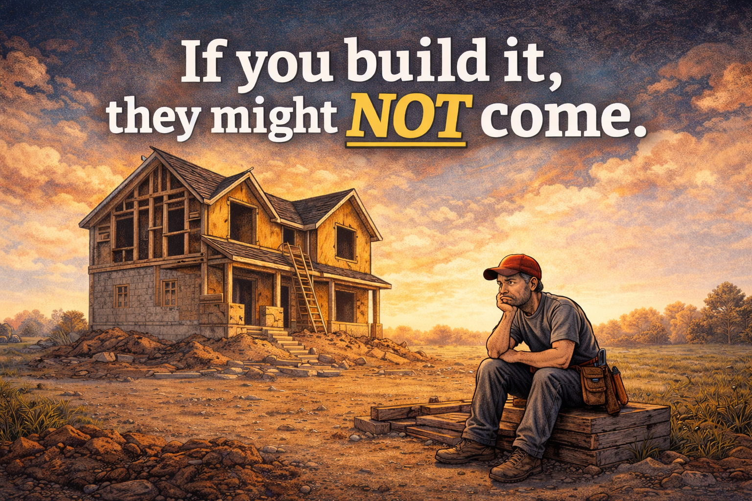 If you build it, they probably won’t come