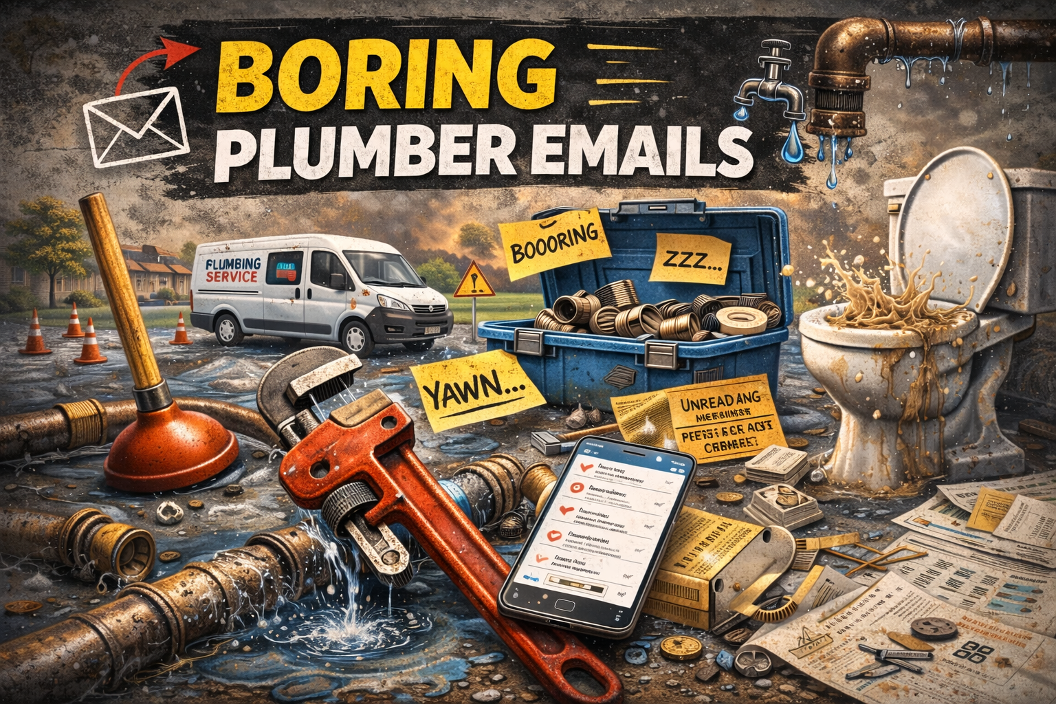 Boring Plumber Emails