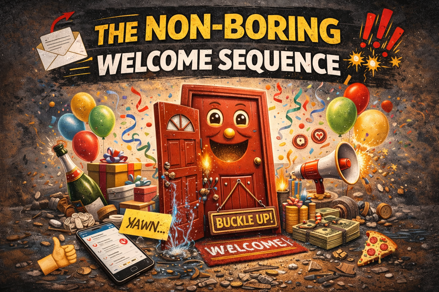 The Non Boring Welcome Sequence