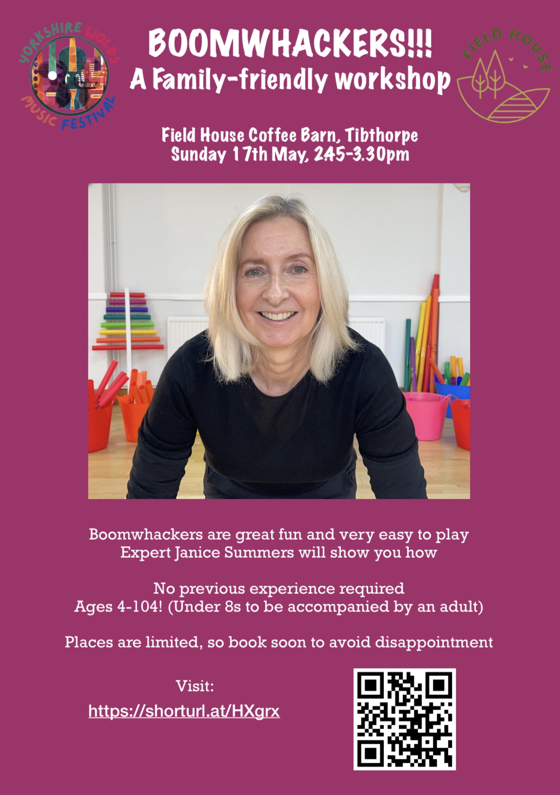 Boomwhacker® Workshop Flyer
