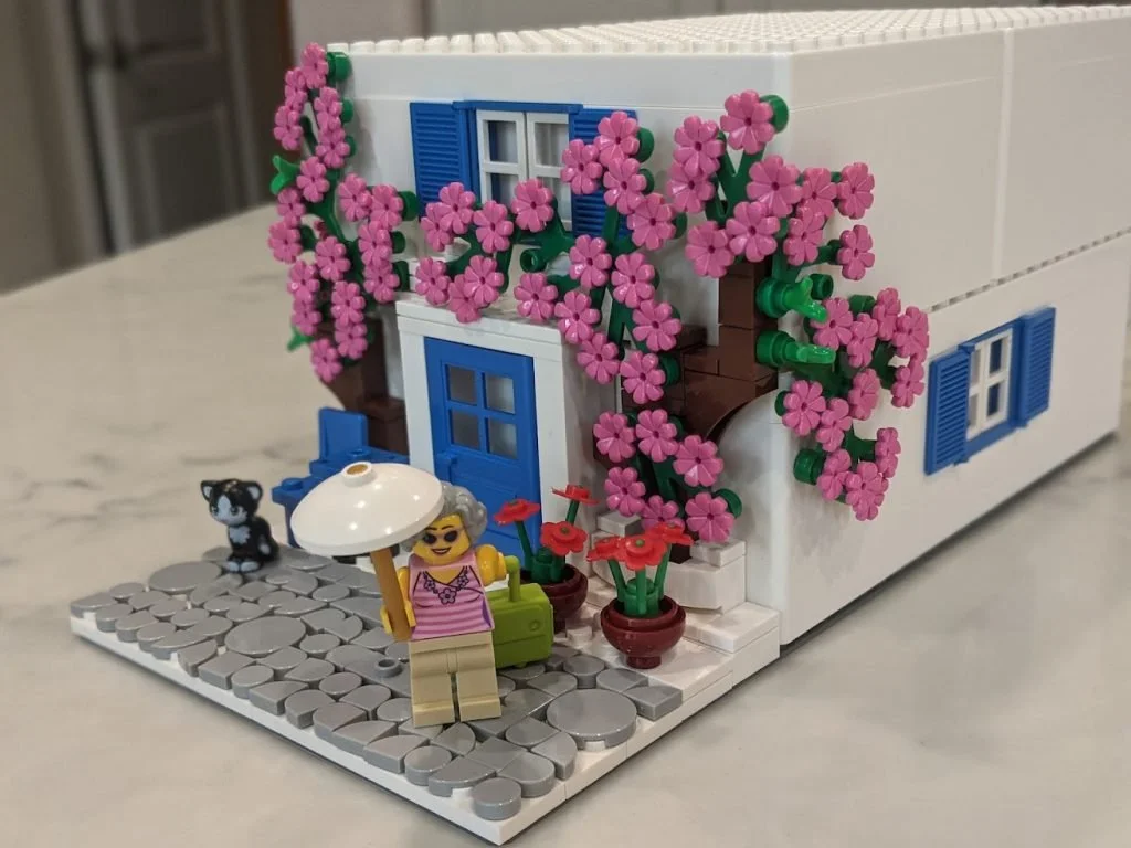 Santorini House Brick Set
