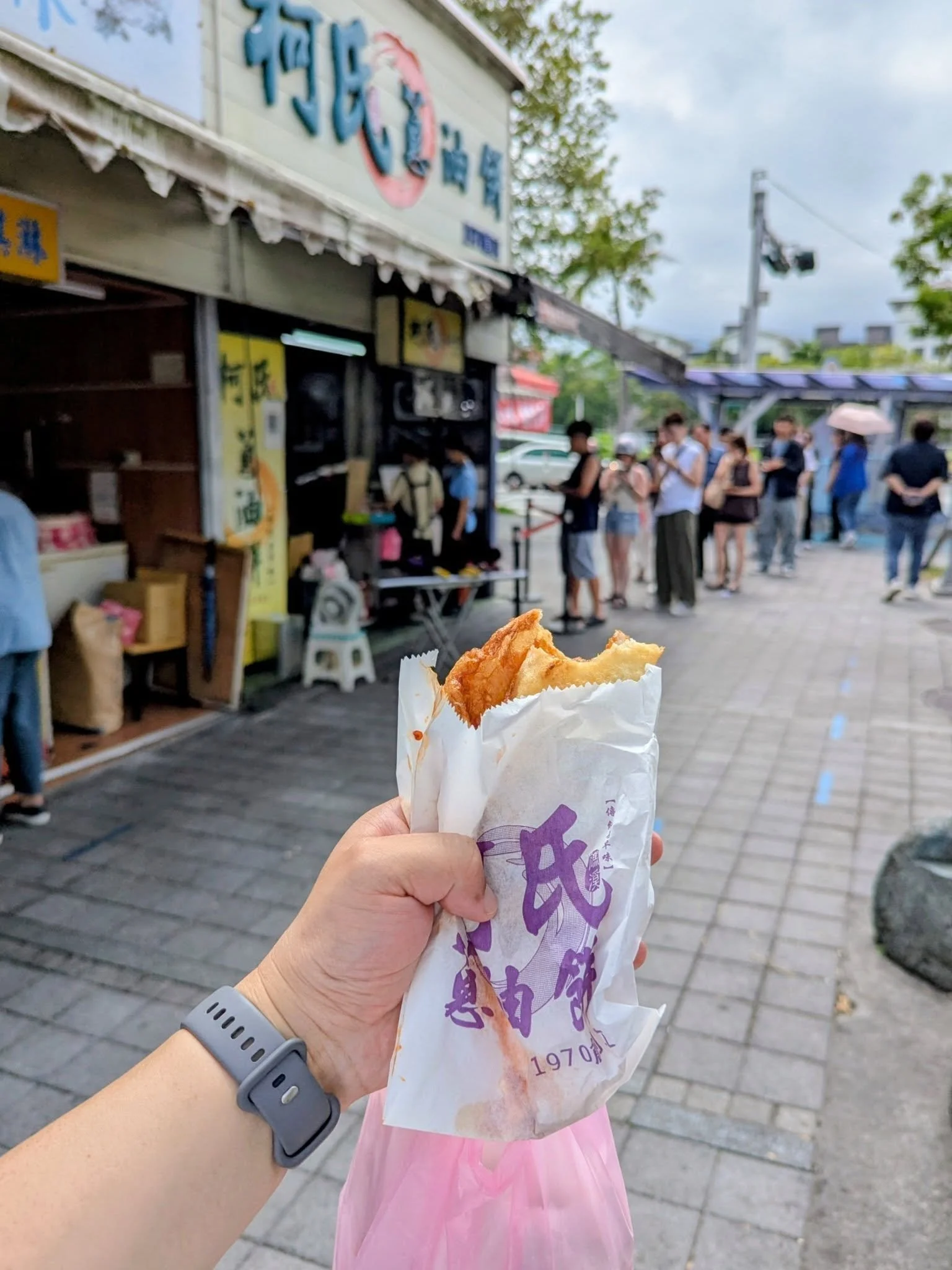 Famous Egg Onion Pancake of Yilan - 礁溪柯氏蔥油餅1970創立